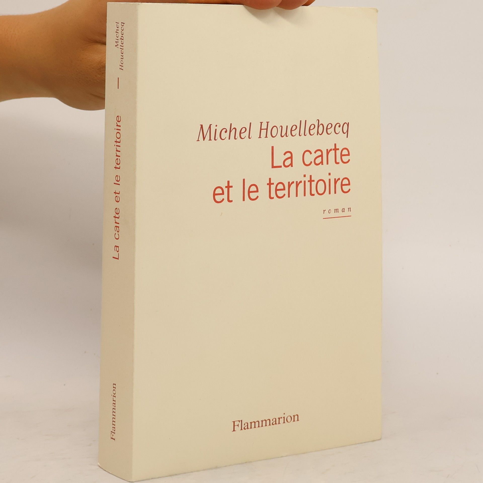 Michel Houellebecq La carte et le territoire