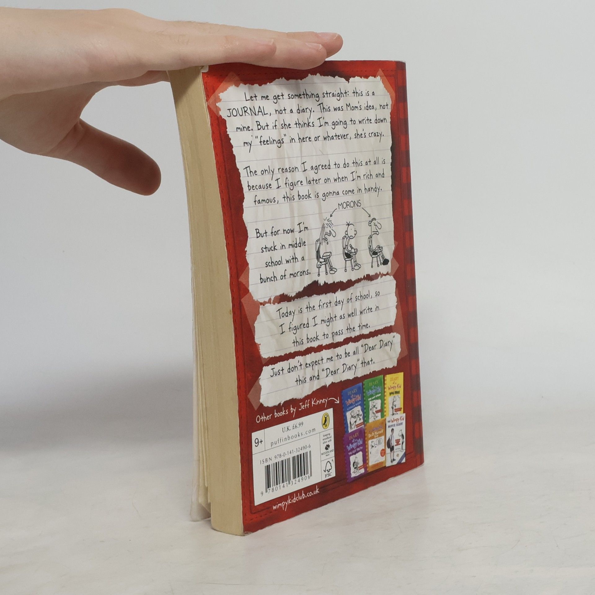 Jeff Kinney Diary of a Wimpy Kid 1