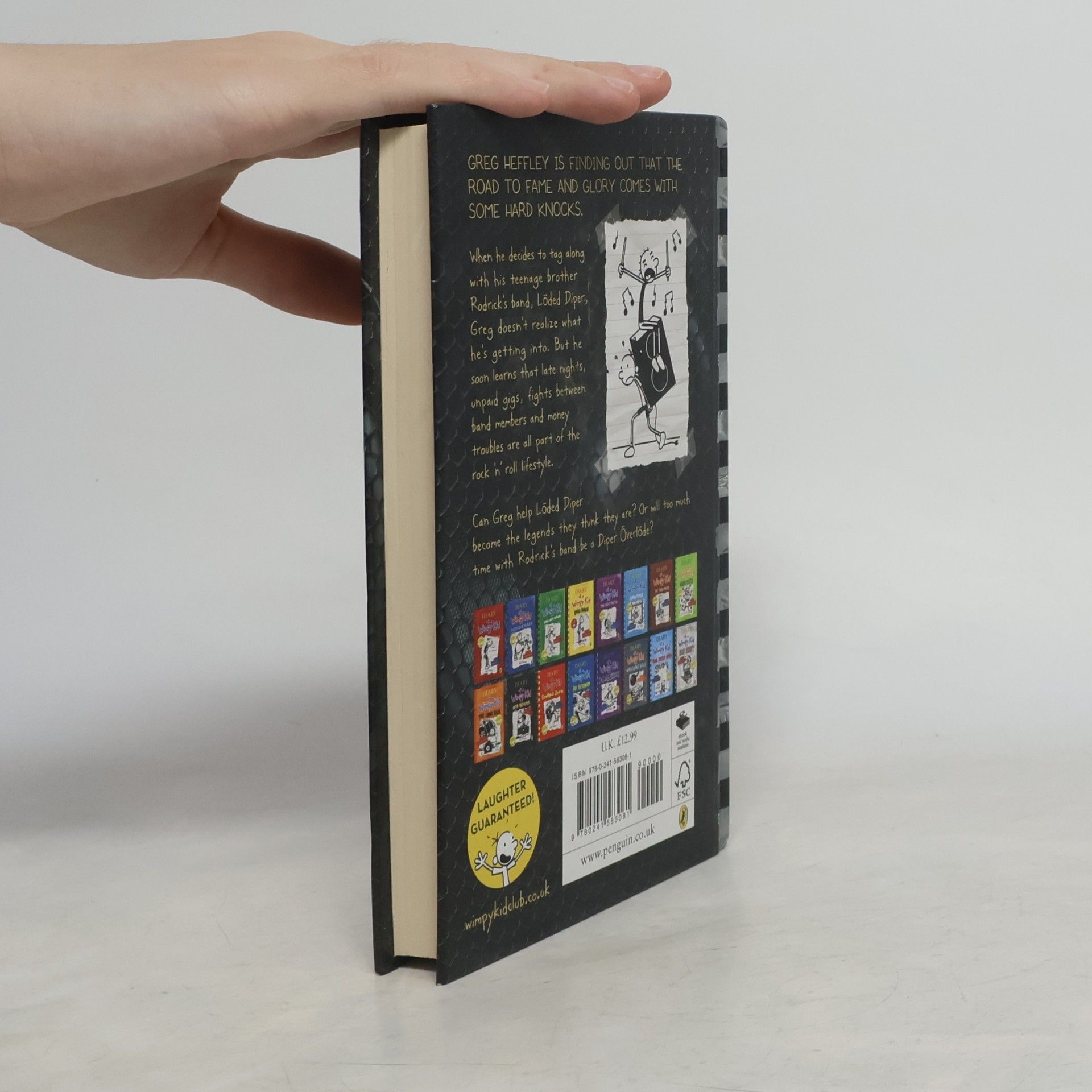 Jeff Kinney Diary of a wimpy kid. Diper Överlöde