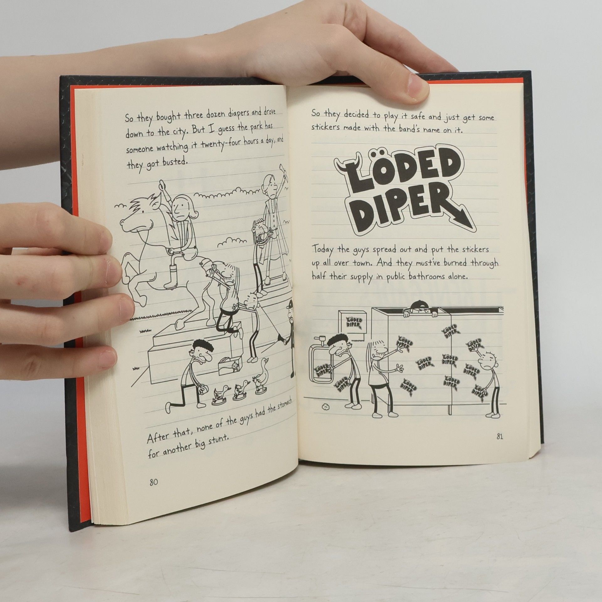 Jeff Kinney Diary of a wimpy kid. Diper Överlöde