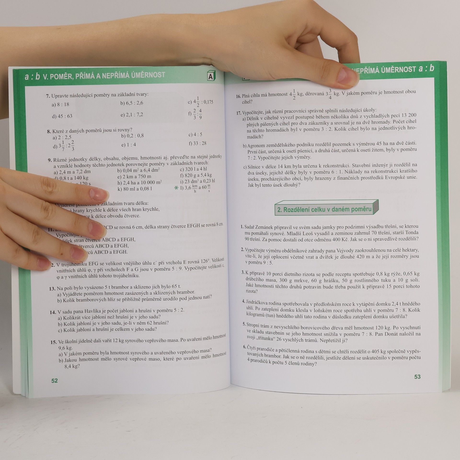 Josef Trejbal Sbírka úloh z matematiky pro 7. ročník ZŠ