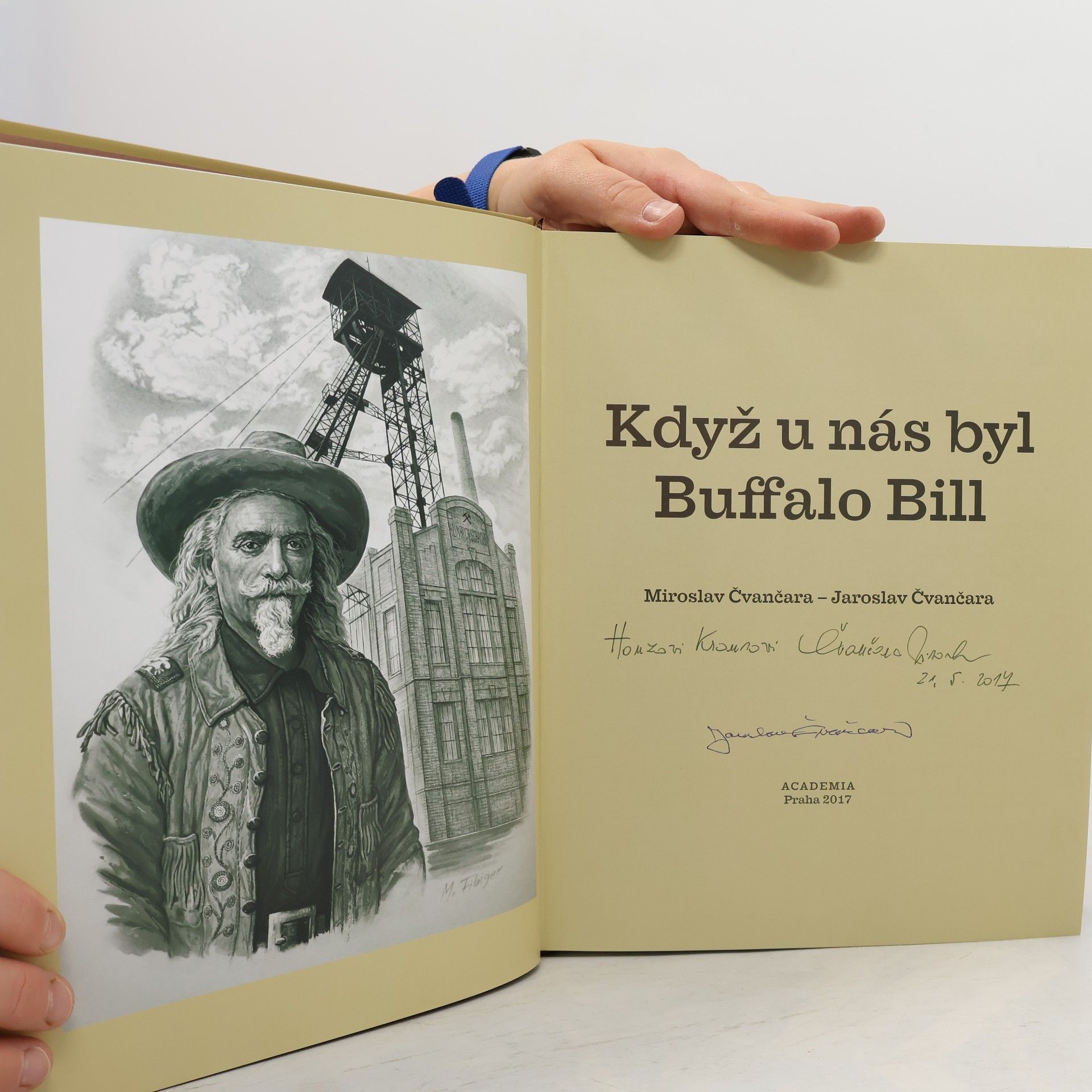 Jaroslav Čvančara Když u nás byl Buffalo Bill