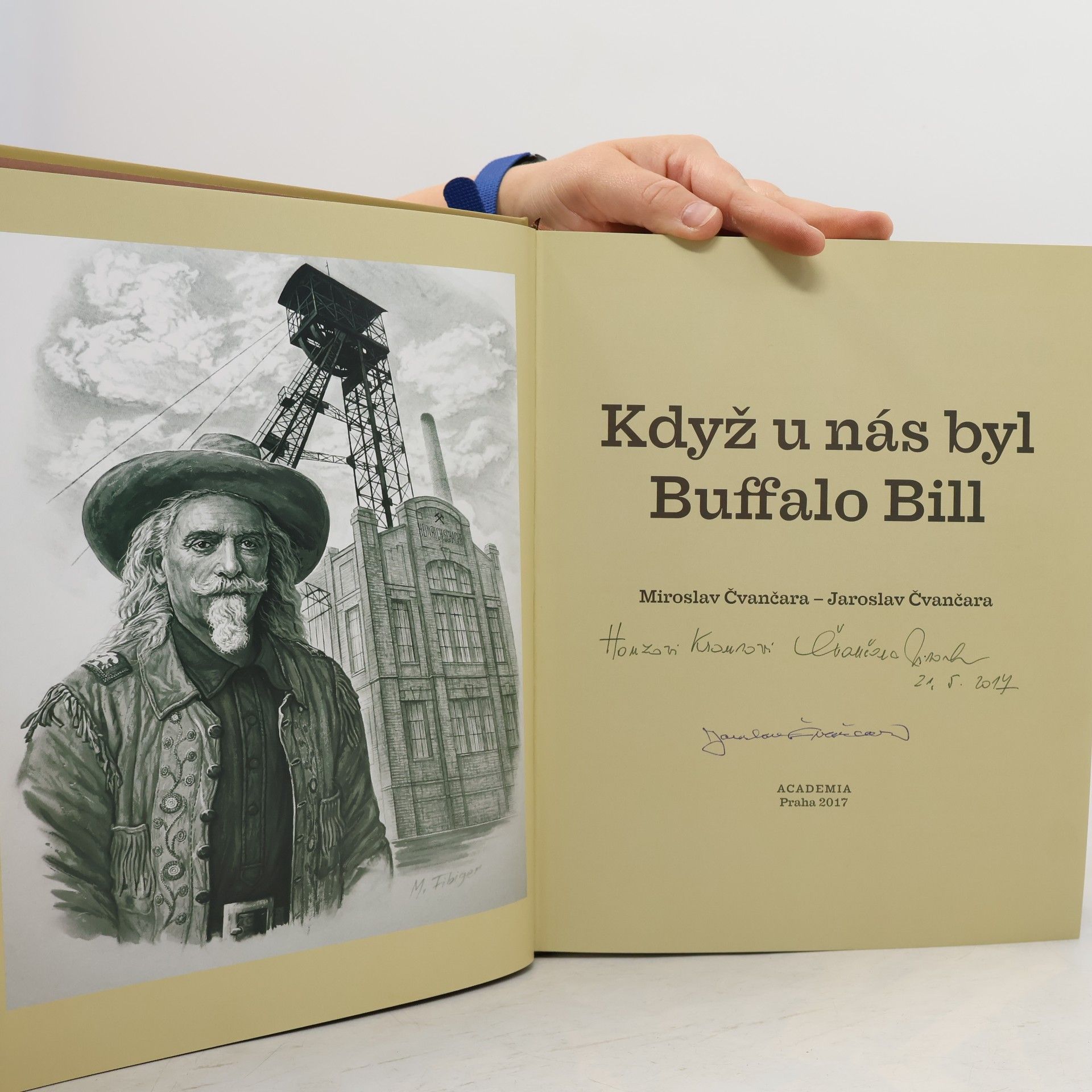 Jaroslav Čvančara Když u nás byl Buffalo Bill
