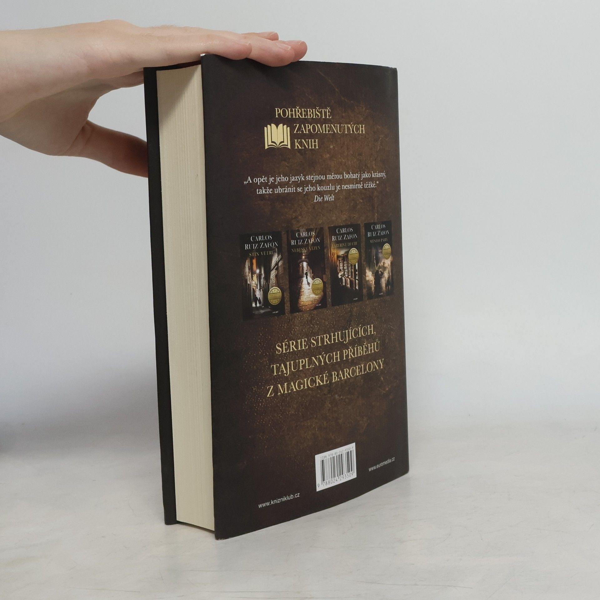 Carlos Ruiz Zafón Andělská hra