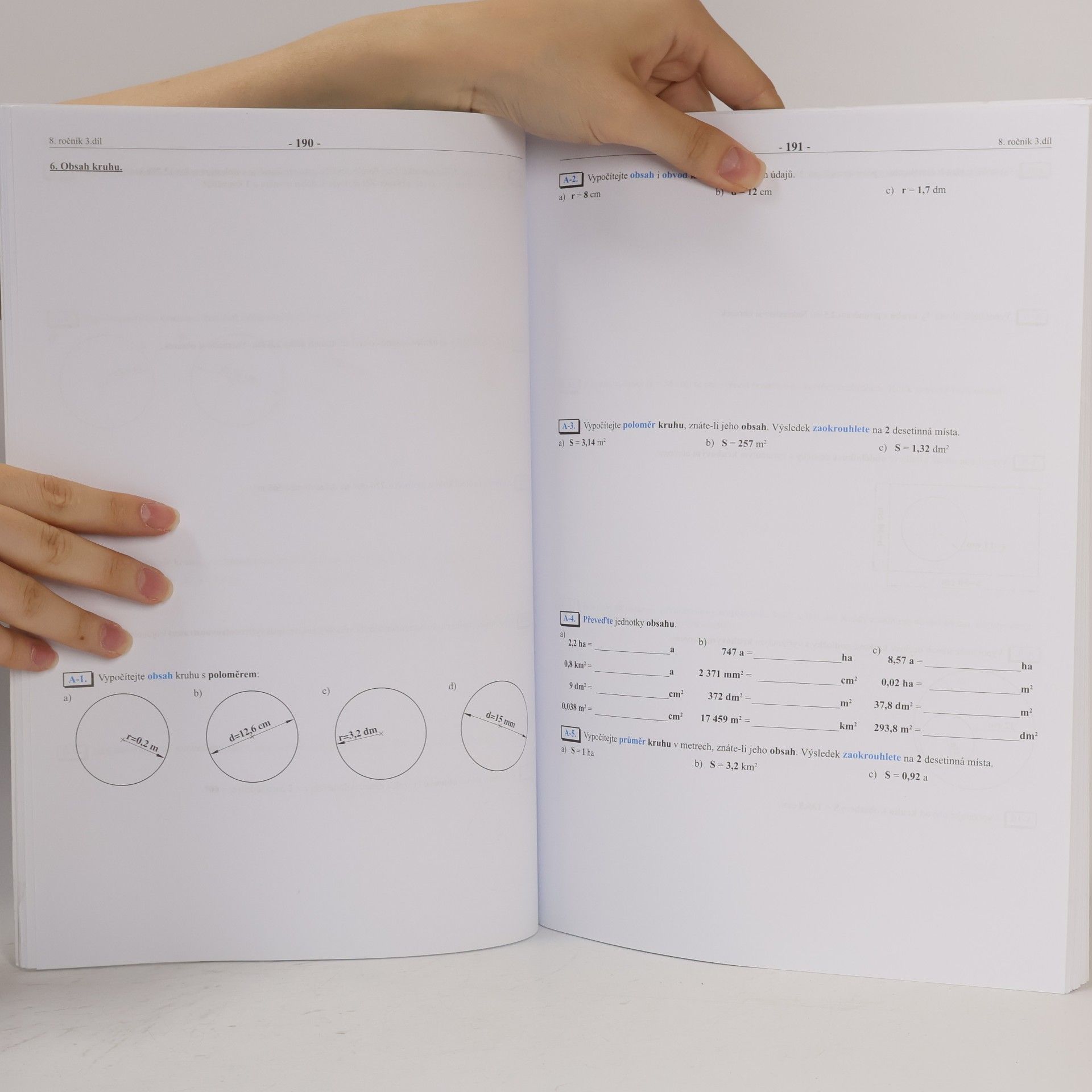 Various authors Matematika. 8.ročník 3.díl