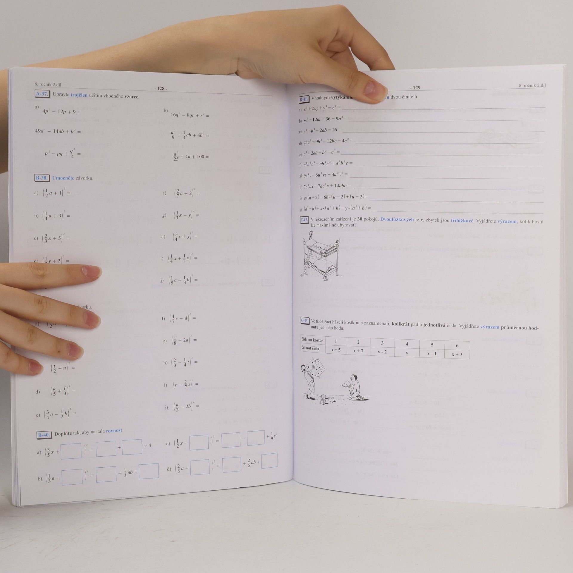 Various authors Matematika. 8.ročník 2.díl
