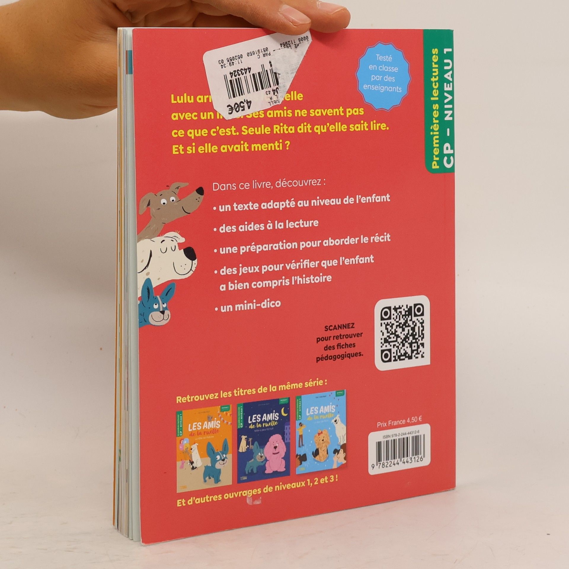 Elia Les amis de la ruelle - Rita sait lire -CP niveau 1 - Premières lectures Lito: Niveau 1 début CP