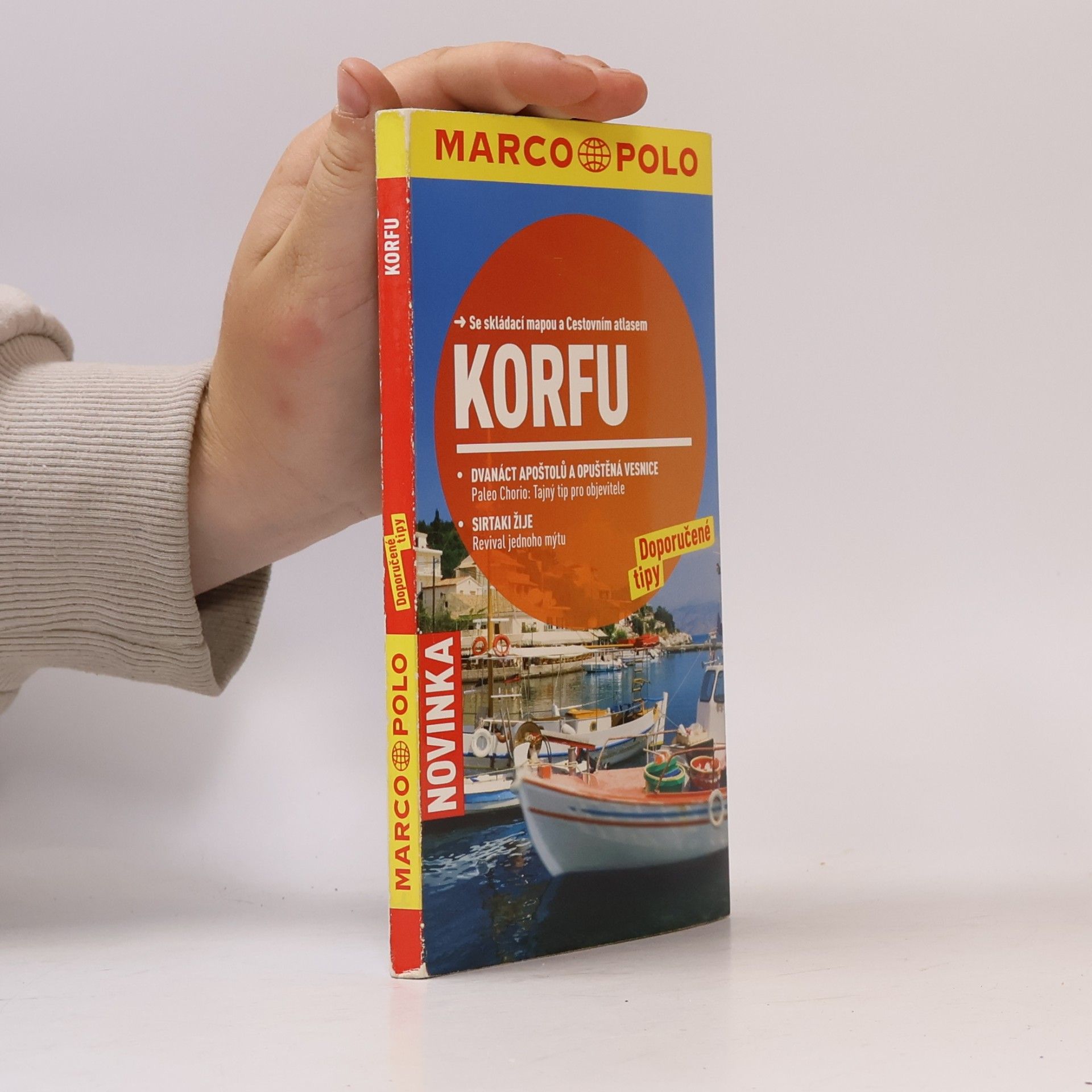 Klaus Bötig Korfu: Doporučené tipy : [se skládací mapou a cestovním atlasem]
