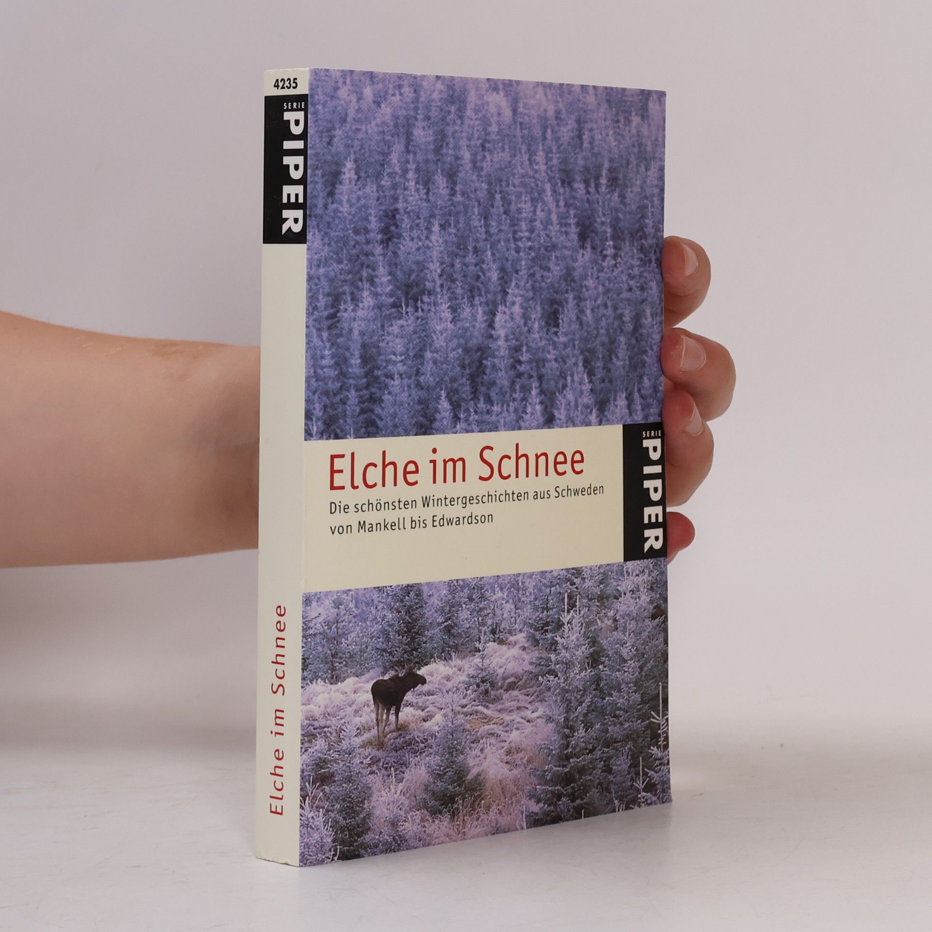 Holger Wolandt Elche im Schnee