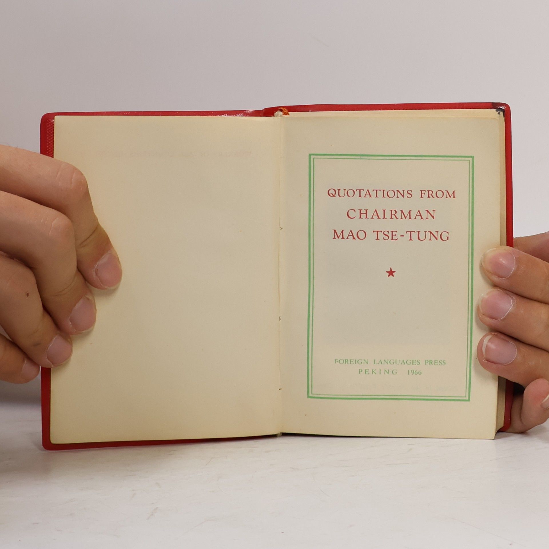 Zedong Mao Quotations from Chairman Mao Tse-Tung