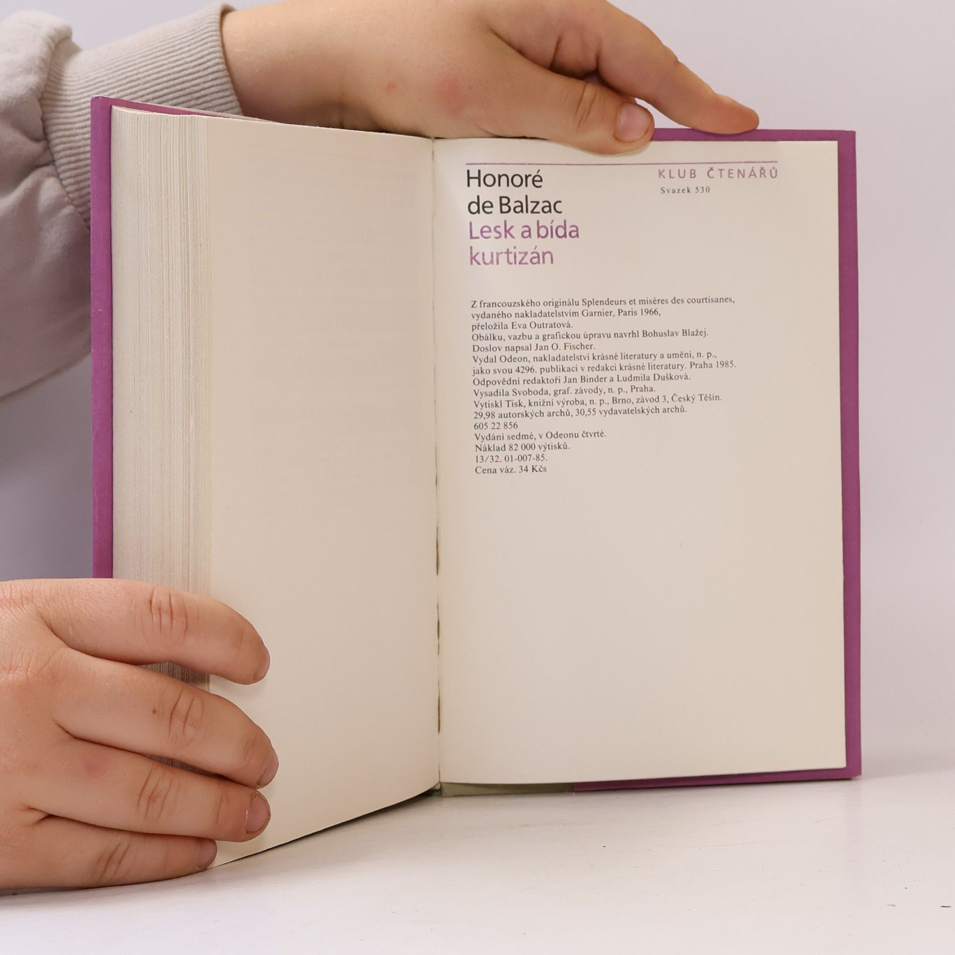 Honoré de Balzac Lesk a bída kurtizán