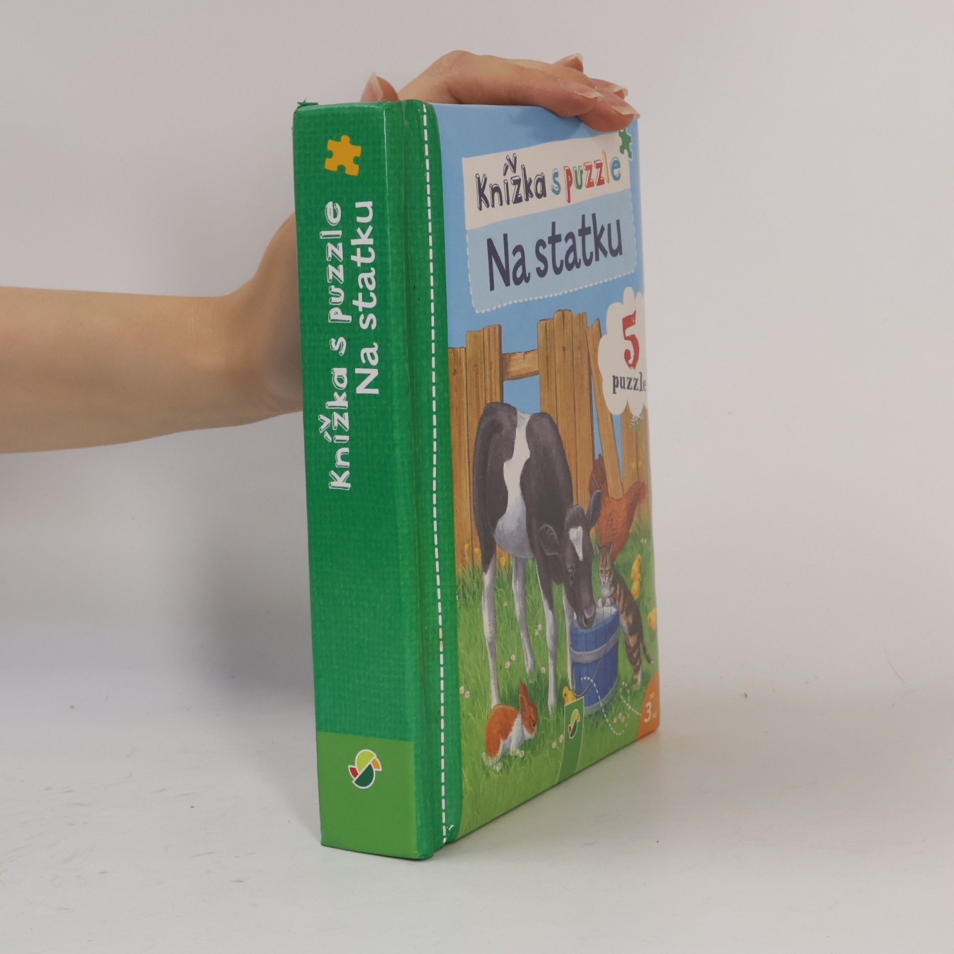 Kolektiv autorů Na statku - knížka s puzzle