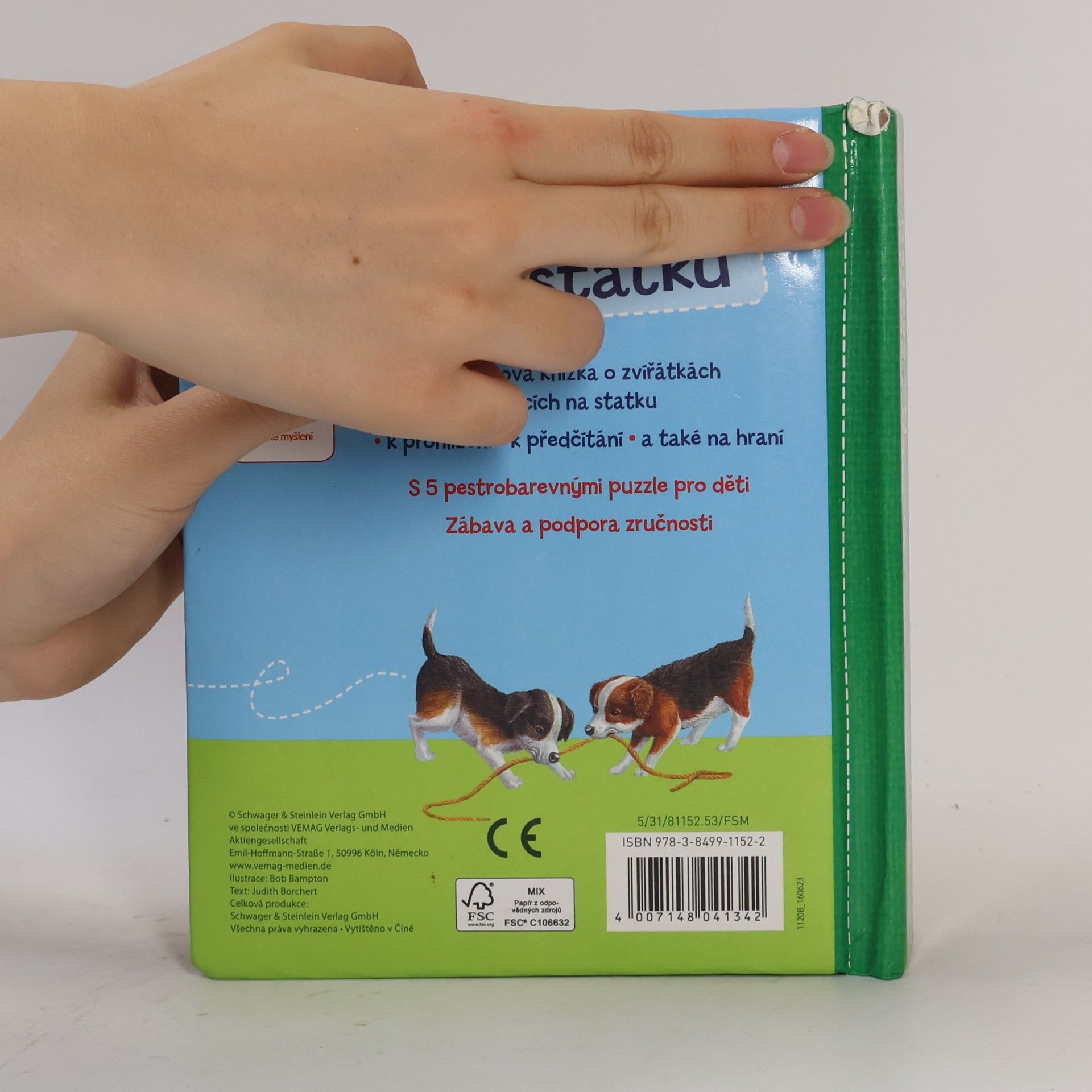 Kolektiv autorů Na statku - knížka s puzzle