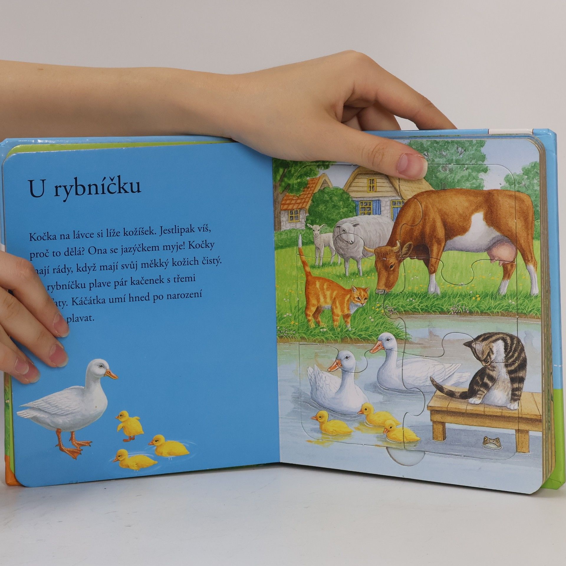 Kolektiv autorů Na statku - knížka s puzzle