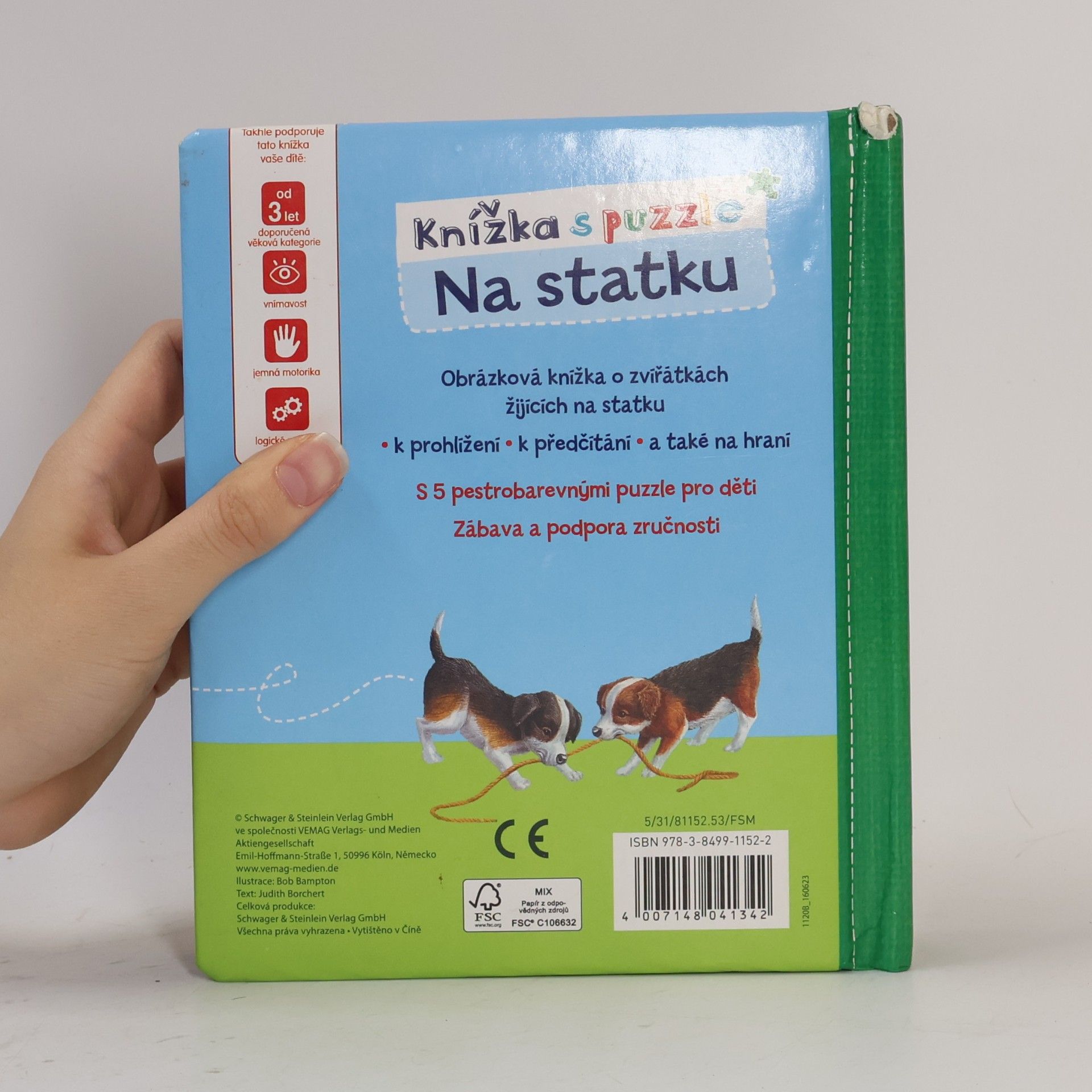 Kolektiv autorů Na statku - knížka s puzzle