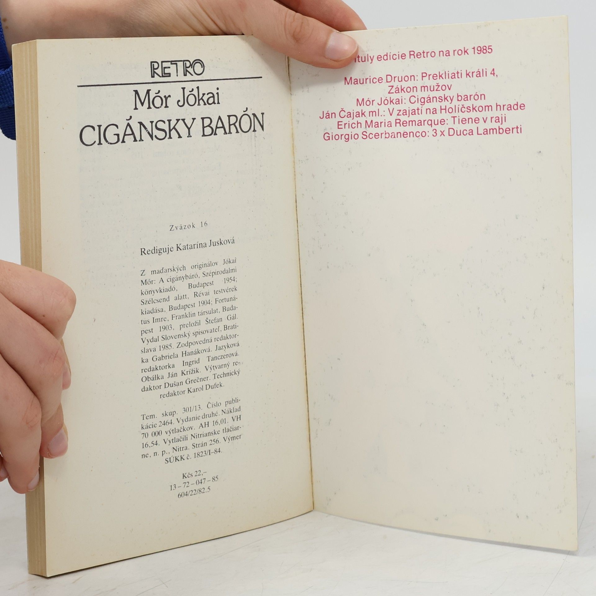 Mór Jókai Cigánsky barón