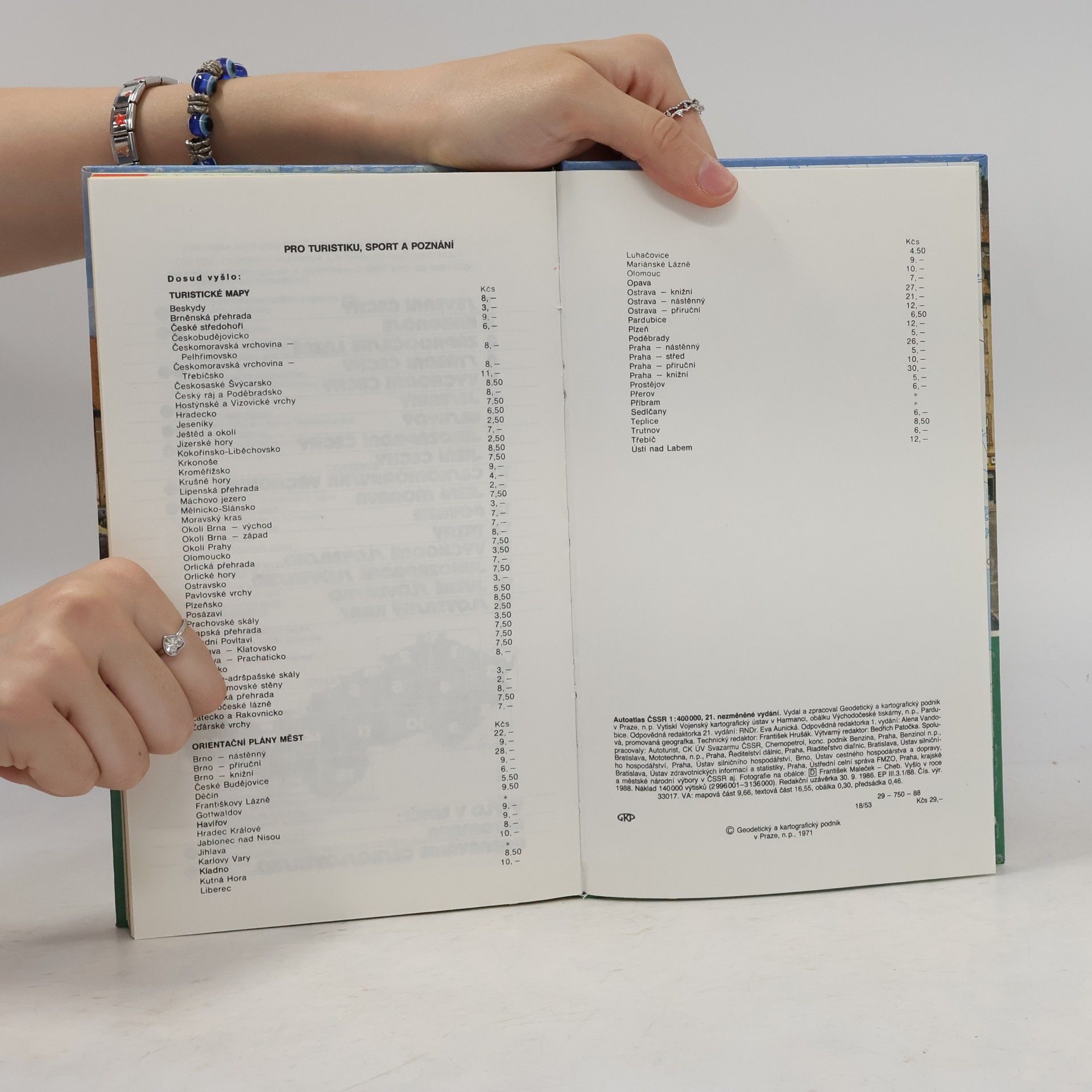 Kolektiv autorů Auto atlas ČSSR