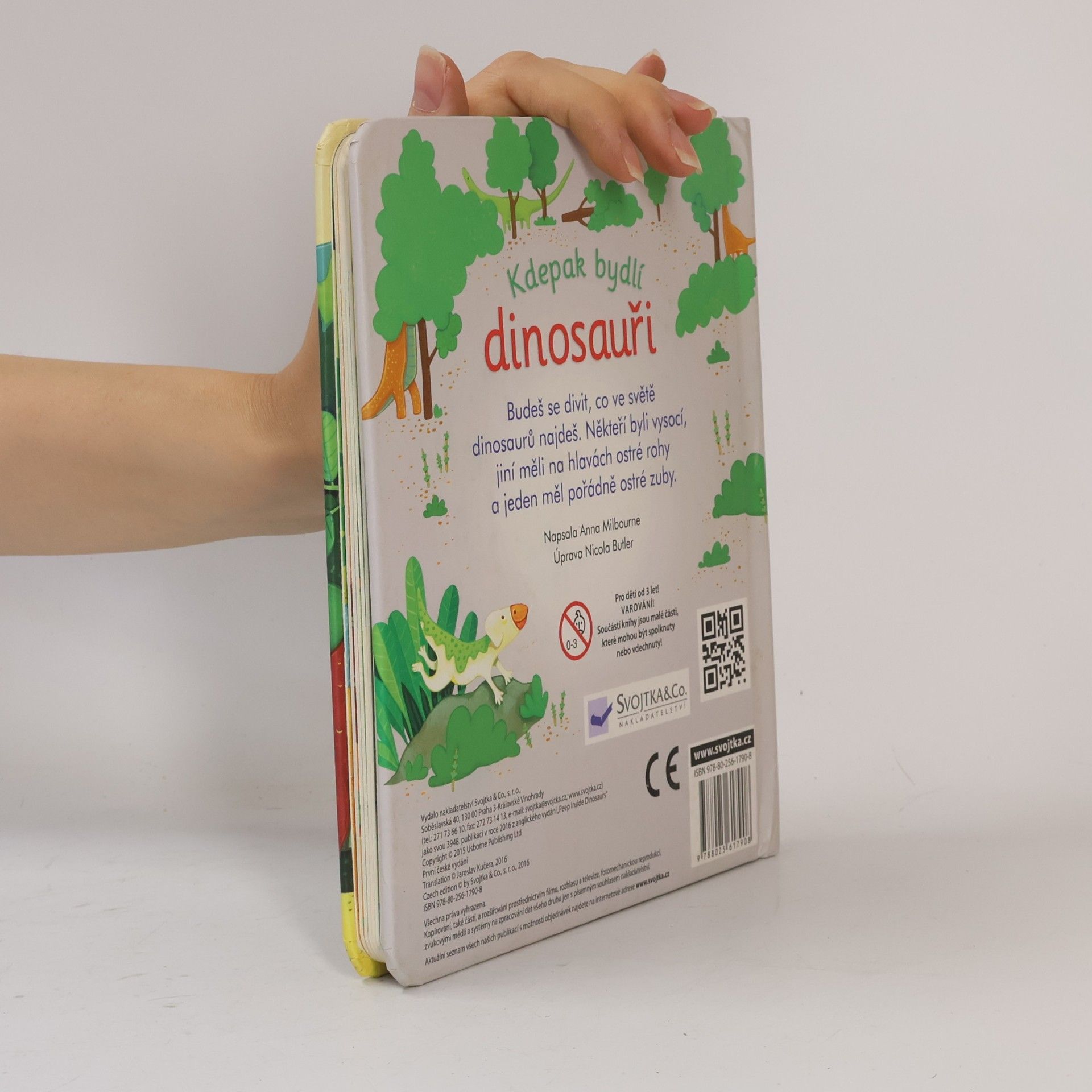 Anna Milbourne Kdepak bydlí dinosauři