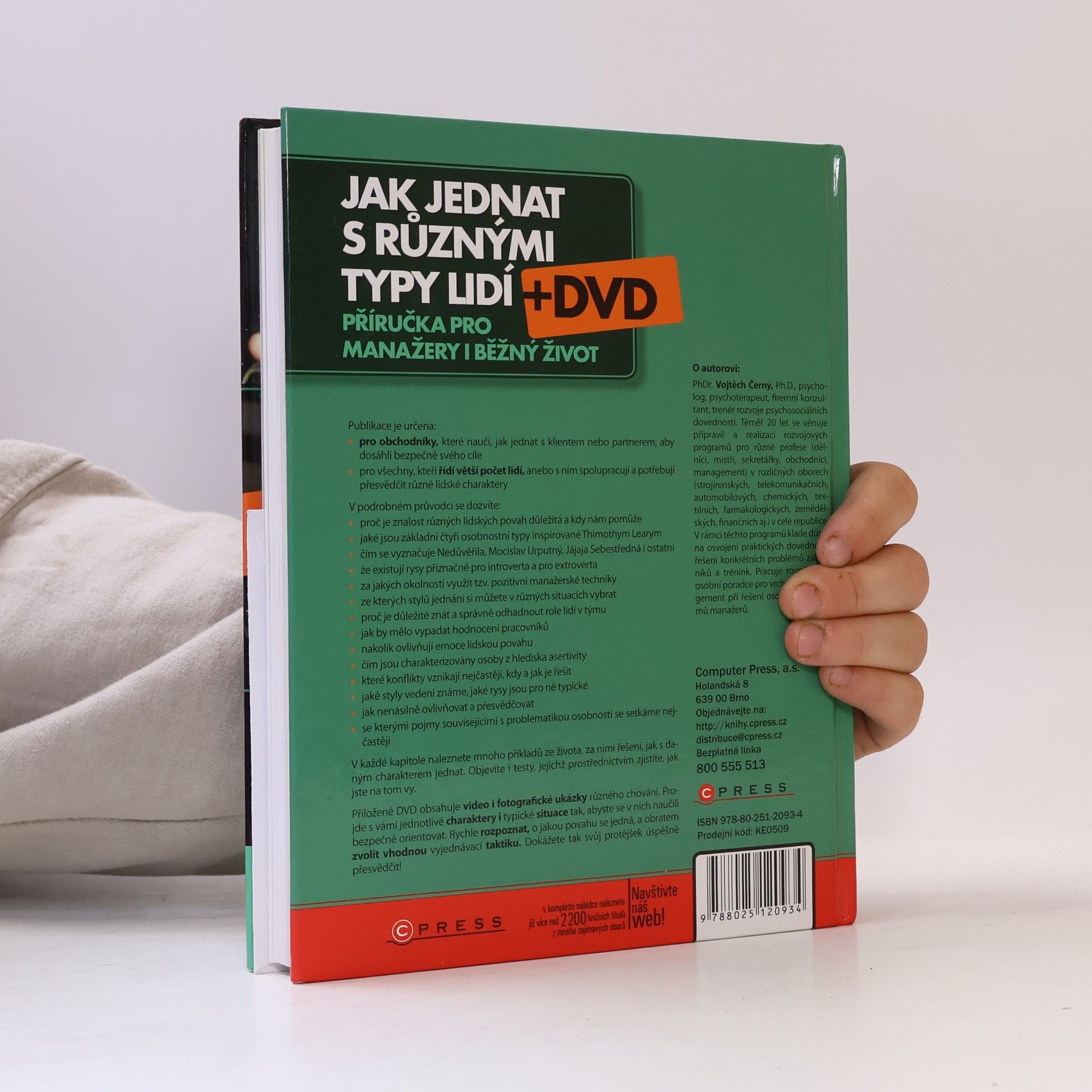 Vojtěch Černý Jak jednat s různými typy lidí. Příručka pro manažery i běžný život