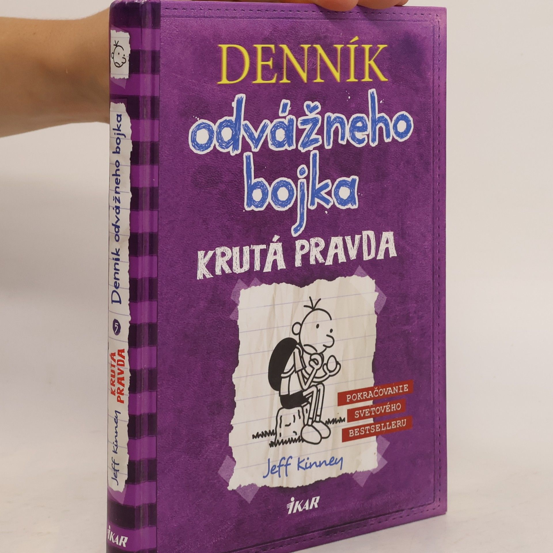 Jeff Kinney Denník odvážneho bojka 5. Krutá pravda