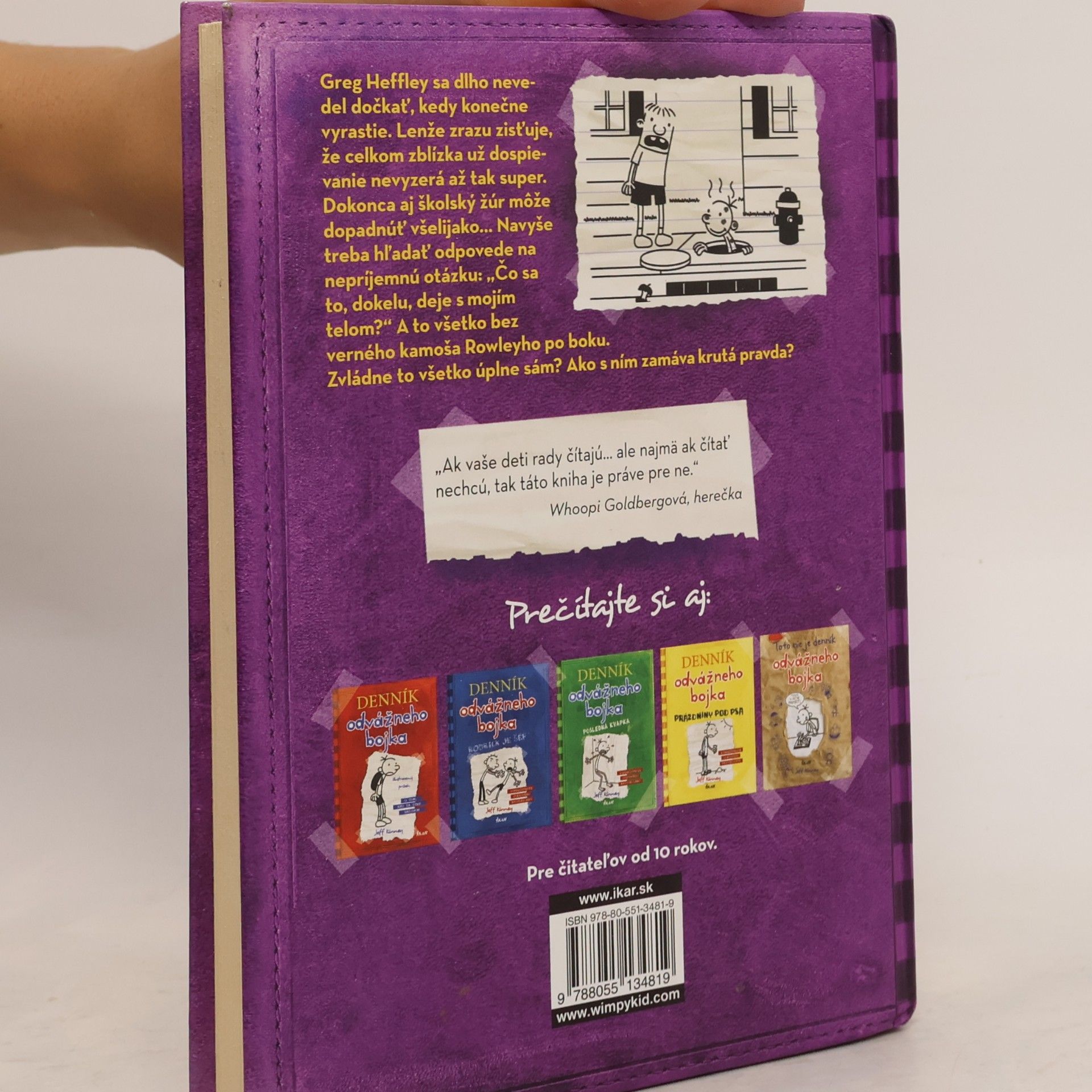 Jeff Kinney Denník odvážneho bojka 5. Krutá pravda
