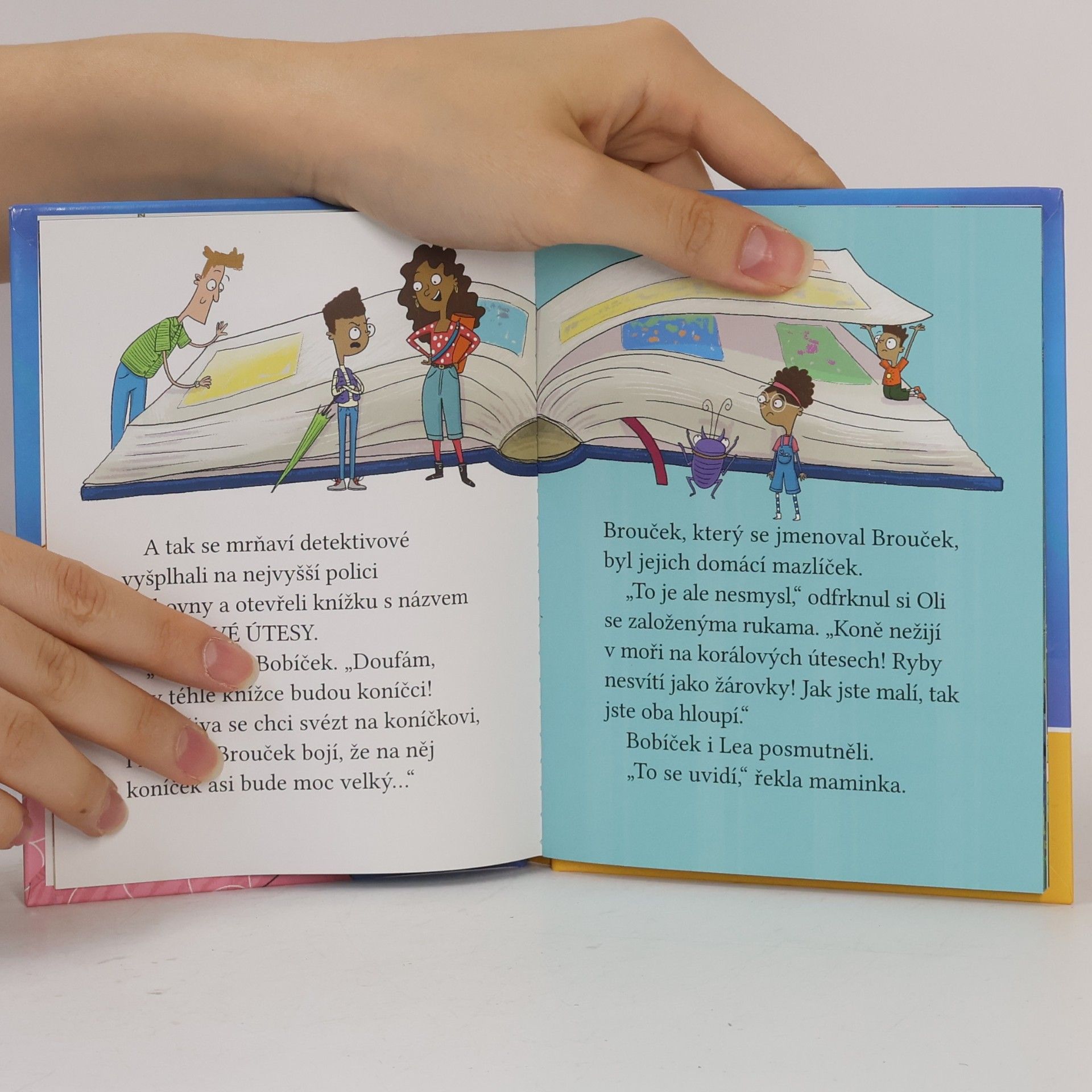 Cressida Cowell Mrňaví detektivové. Svítí ryby ve tmě?