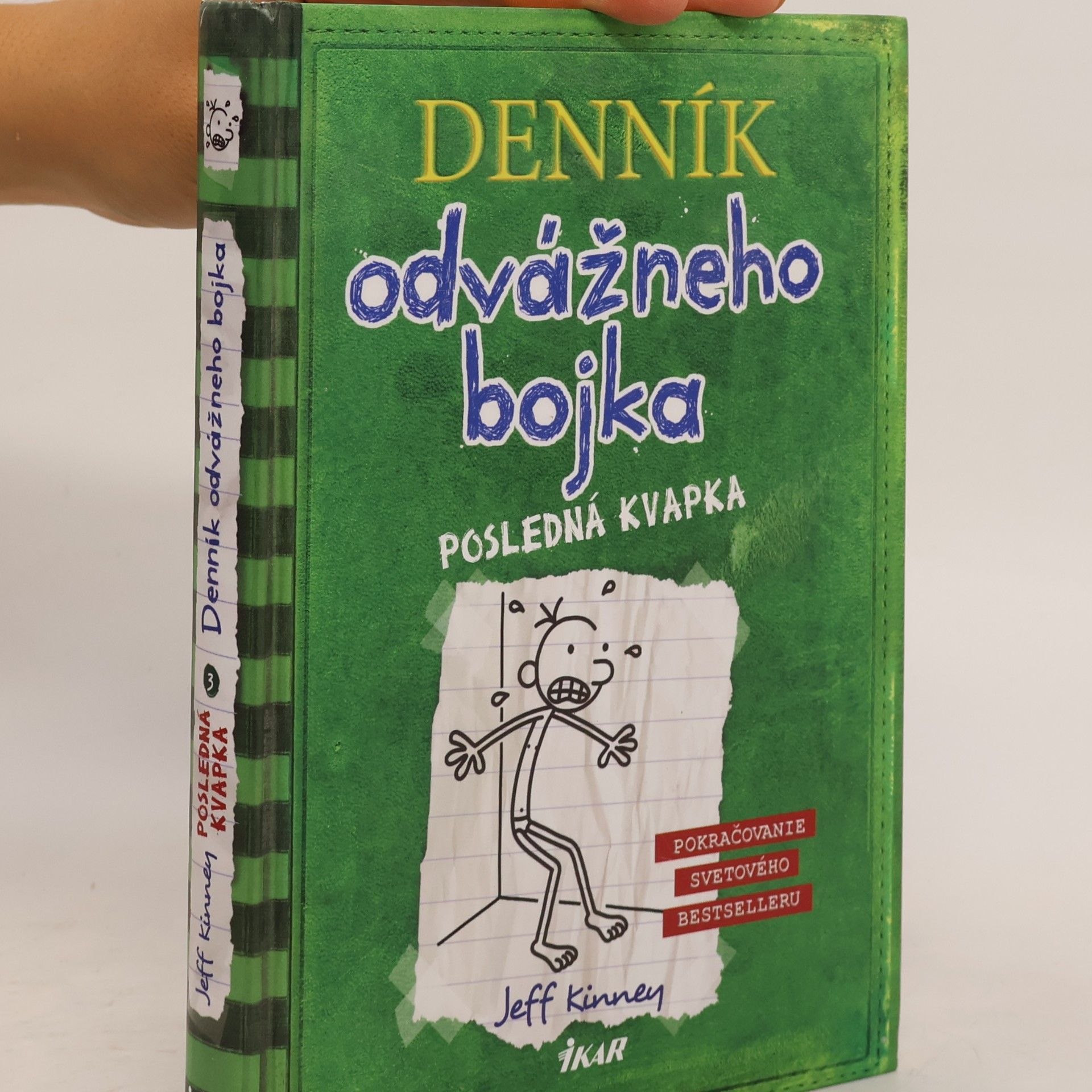 Jeff Kinney Denník odvážného bojka - Posledná kvapka