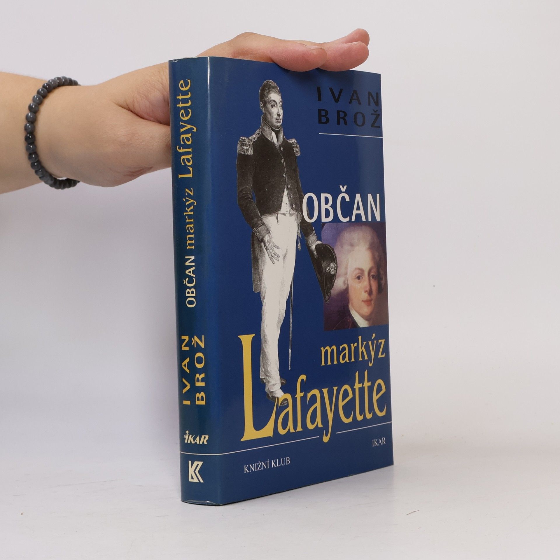 Petr Linda Občan markýz Lafayette: Drama hrdiny Ameriky, Francie a Olomouce