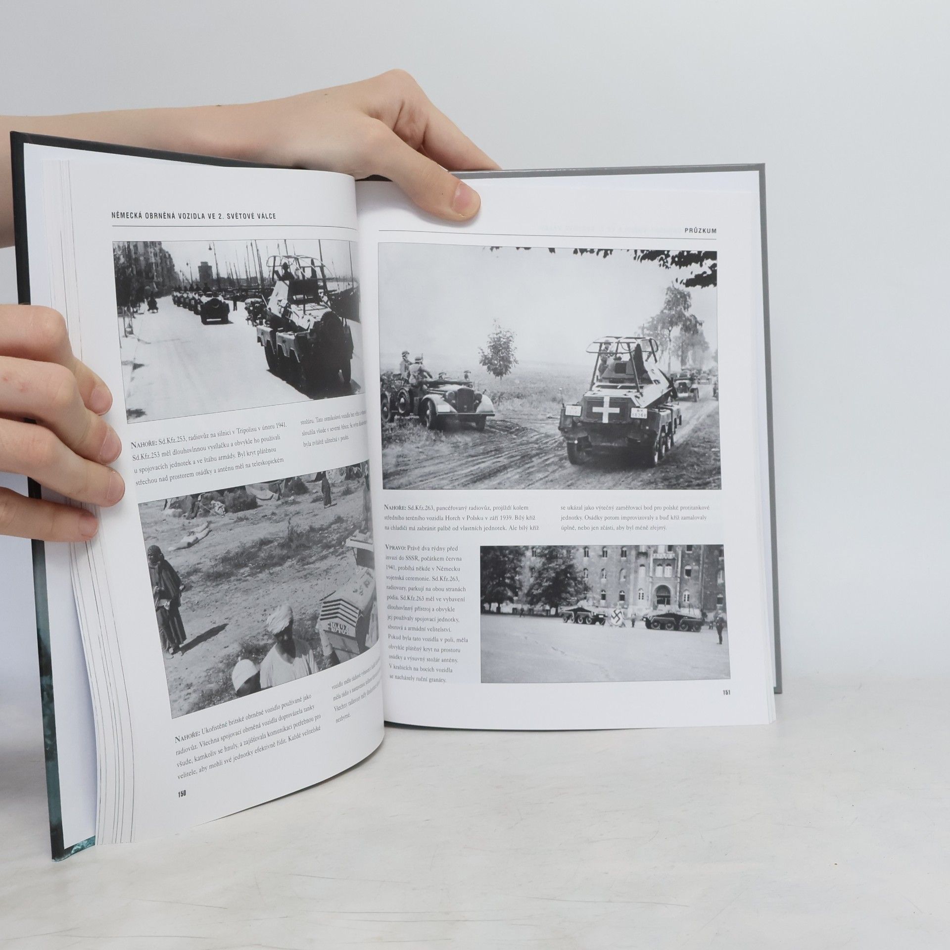 Ian Baxter Německá obrněná vozidla ve 2. světové válce: Neznámé fotografie 1939-1945