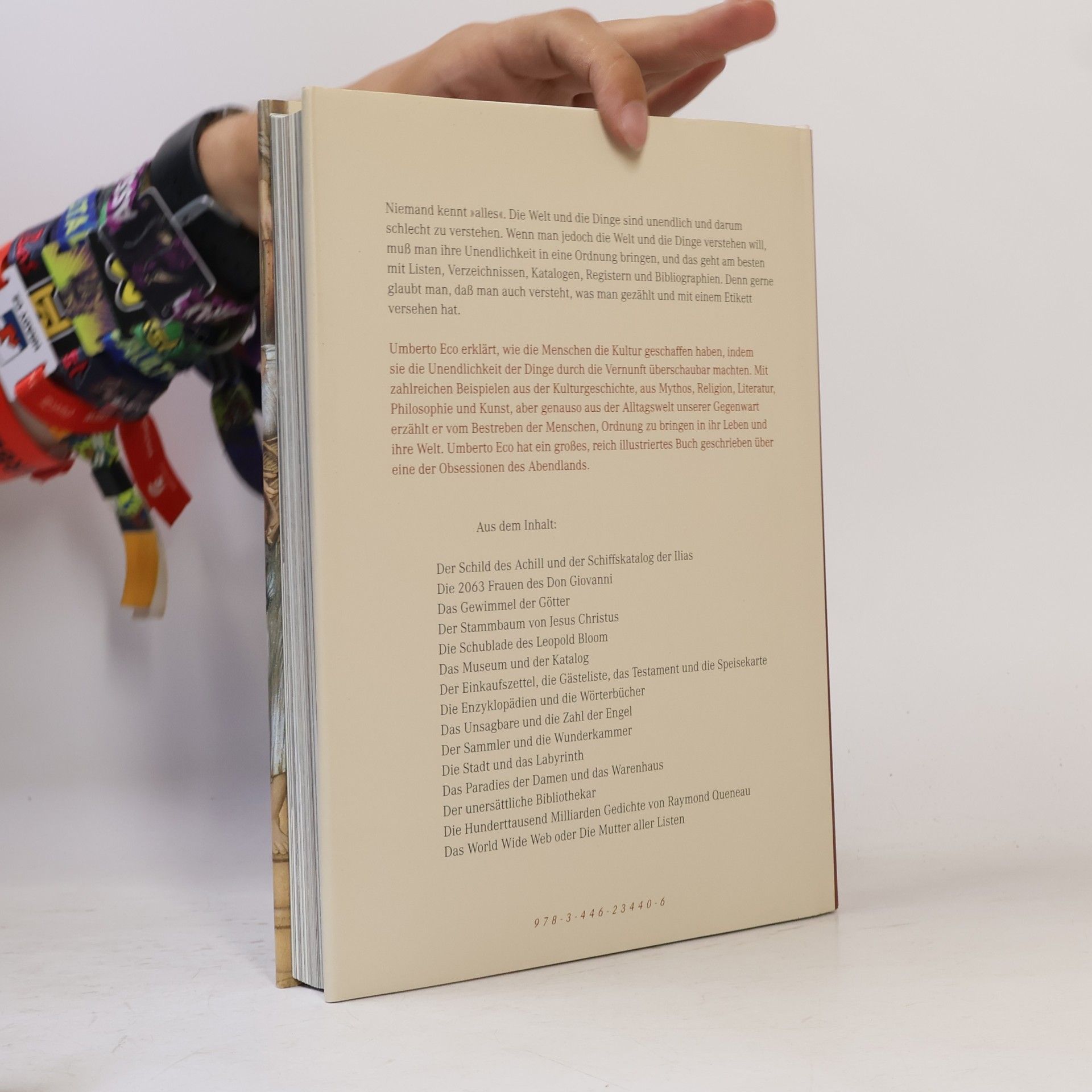 Umberto Eco Die unendliche Liste