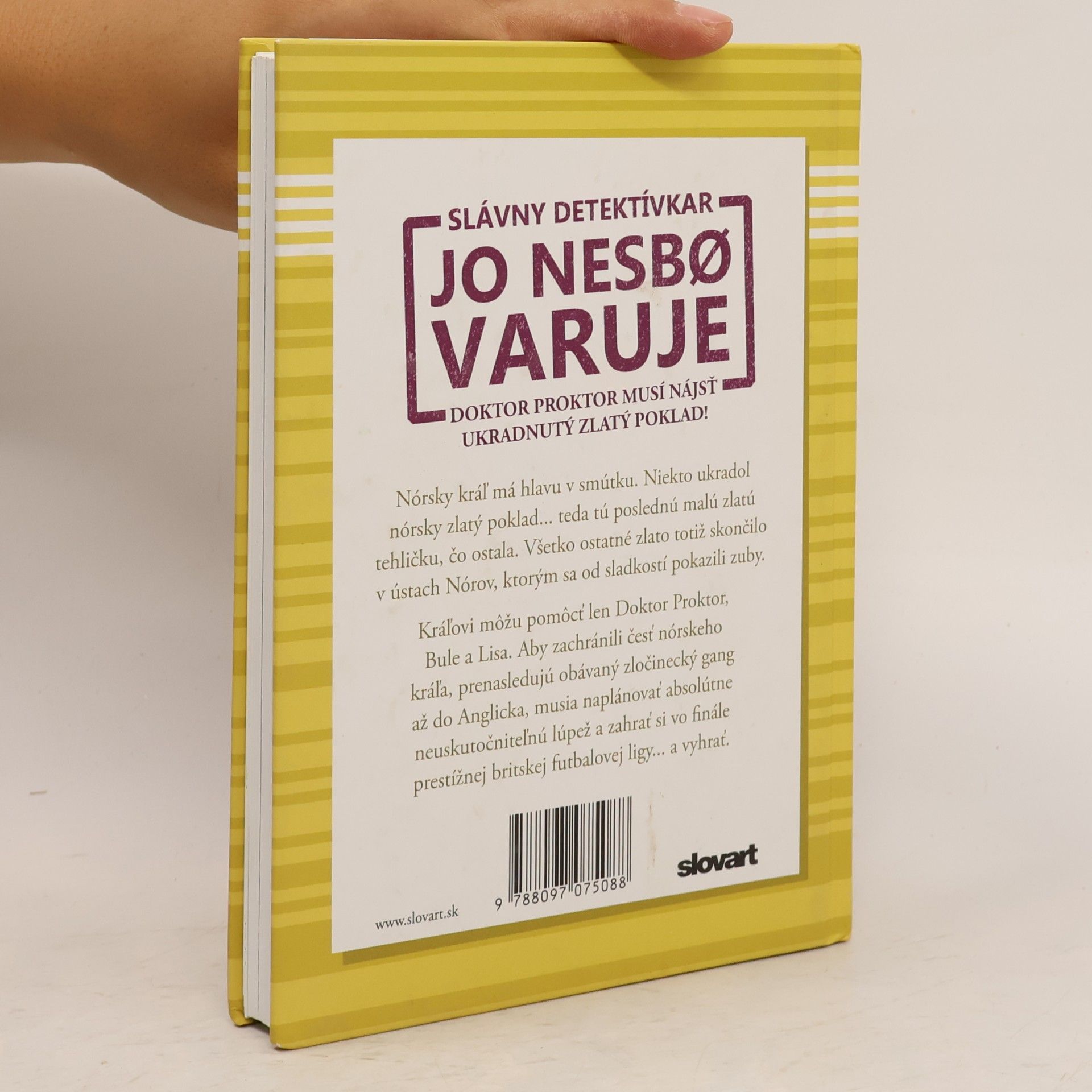 Jo Nesbø Doktor Proktor a veľká lúpež zlata