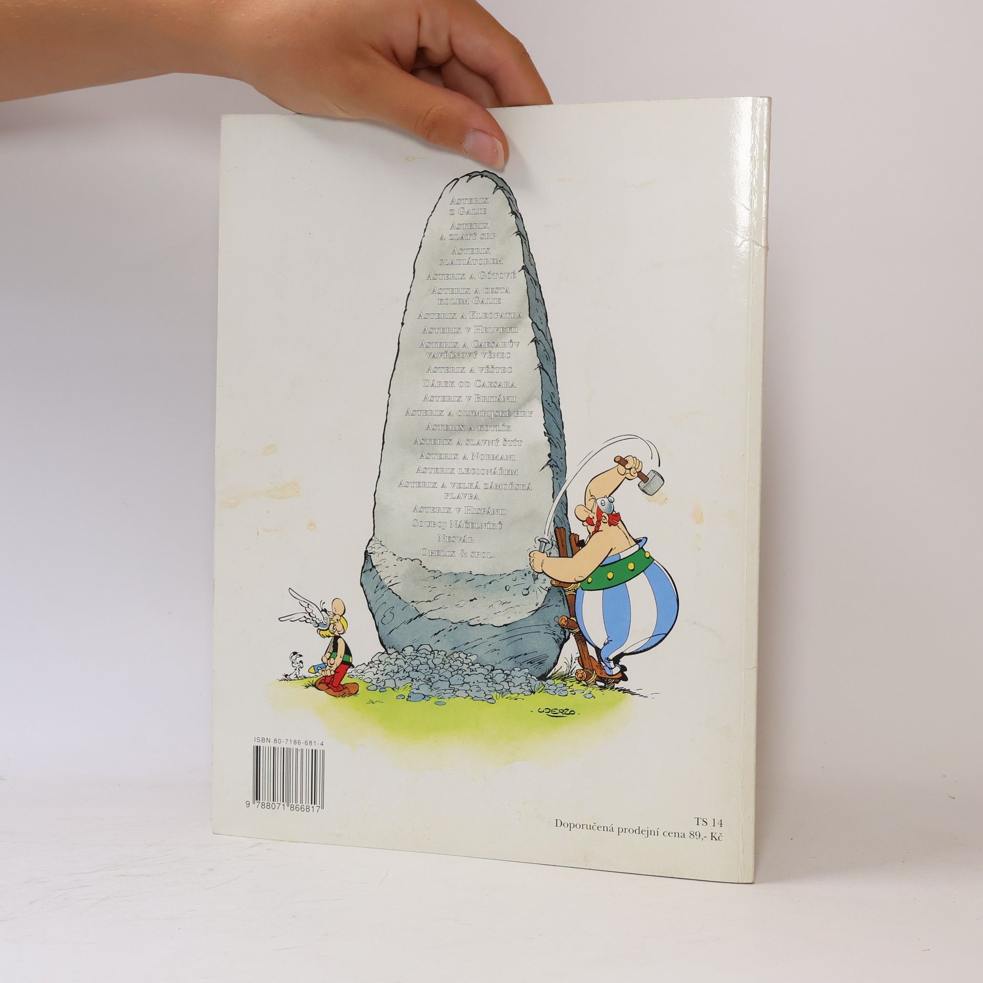 René Goscinny Asterix a zlatý srp
