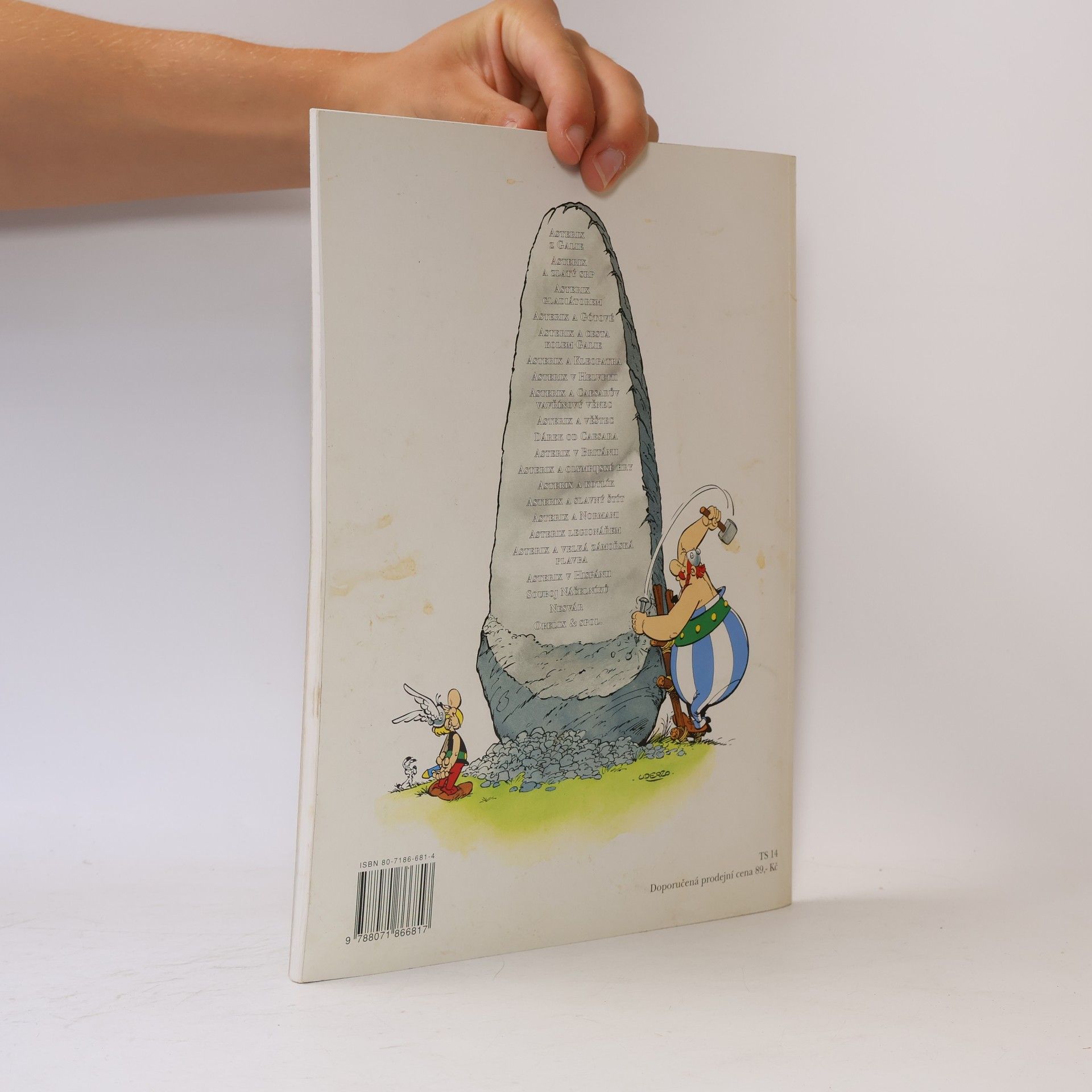 René Goscinny Asterix a zlatý srp