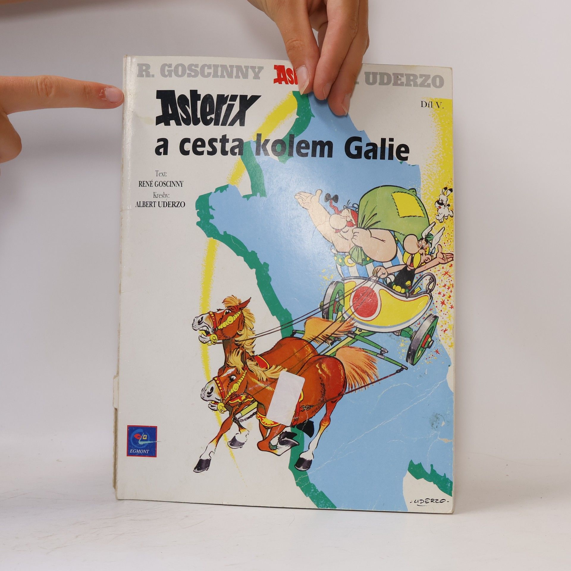 René Goscinny Asterix a cesta kolem Galie Díl V.