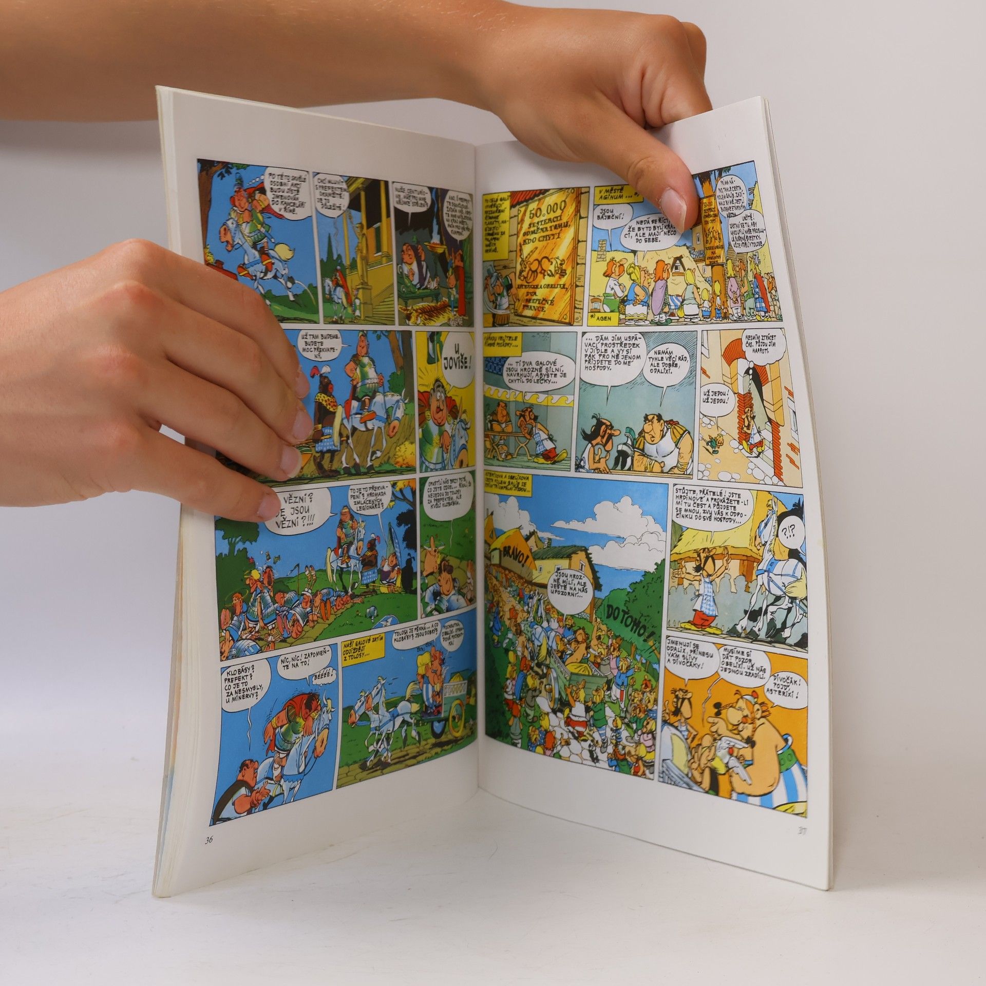 René Goscinny Asterix a cesta kolem Galie Díl V.