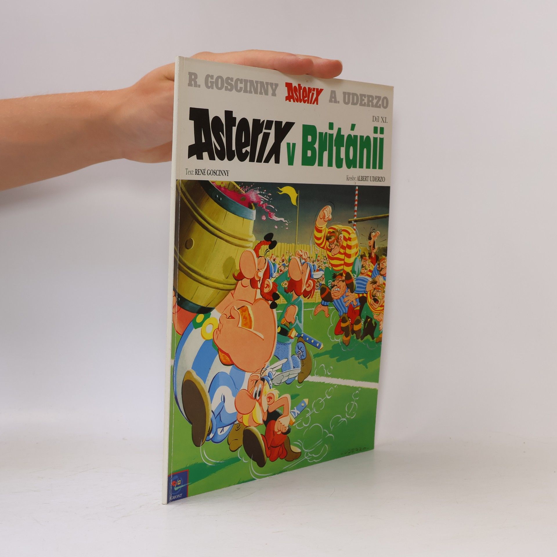 René Goscinny Asterix v Británii