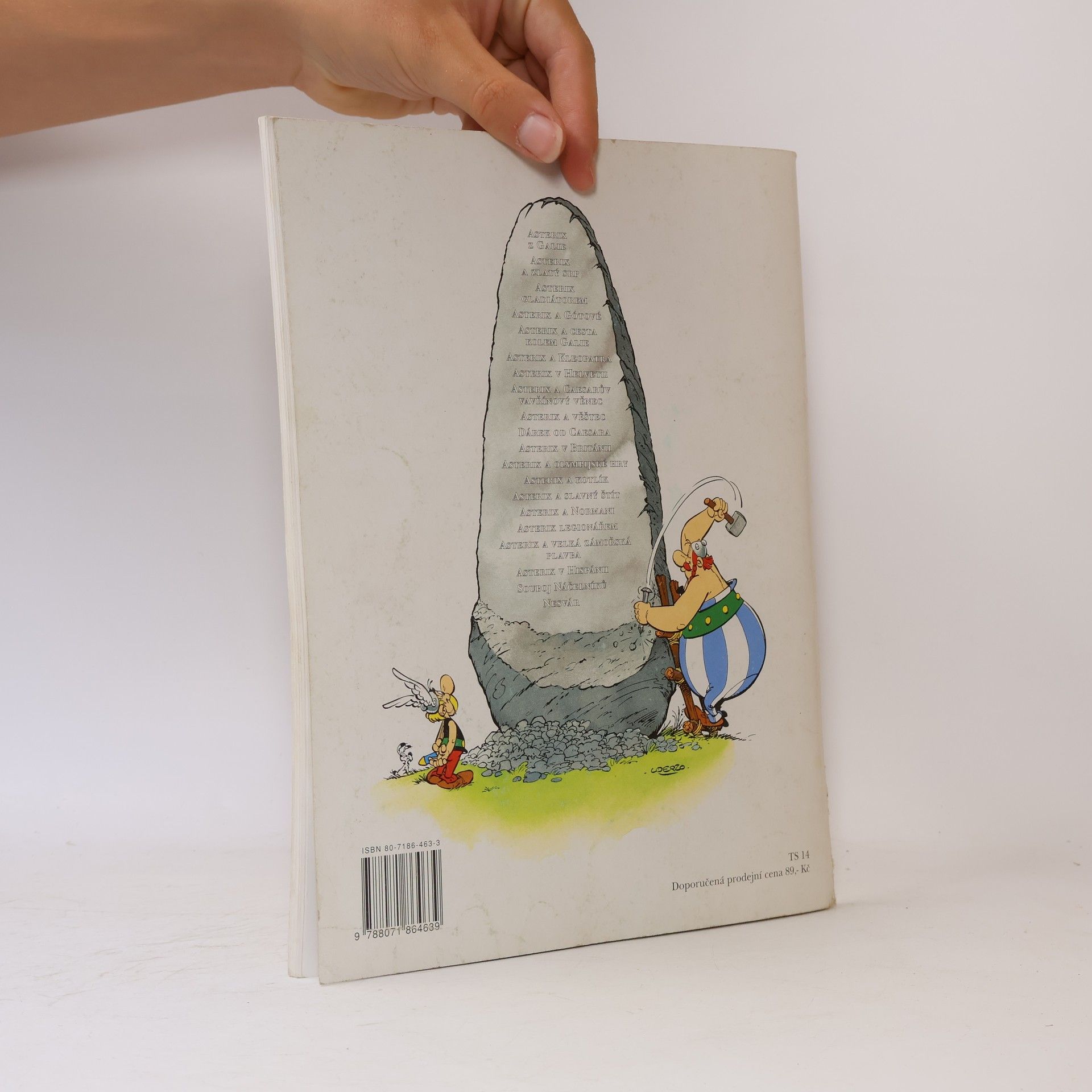 René Goscinny Asterix Díl VIII. Asterix a Caesarův vavřínový věnec