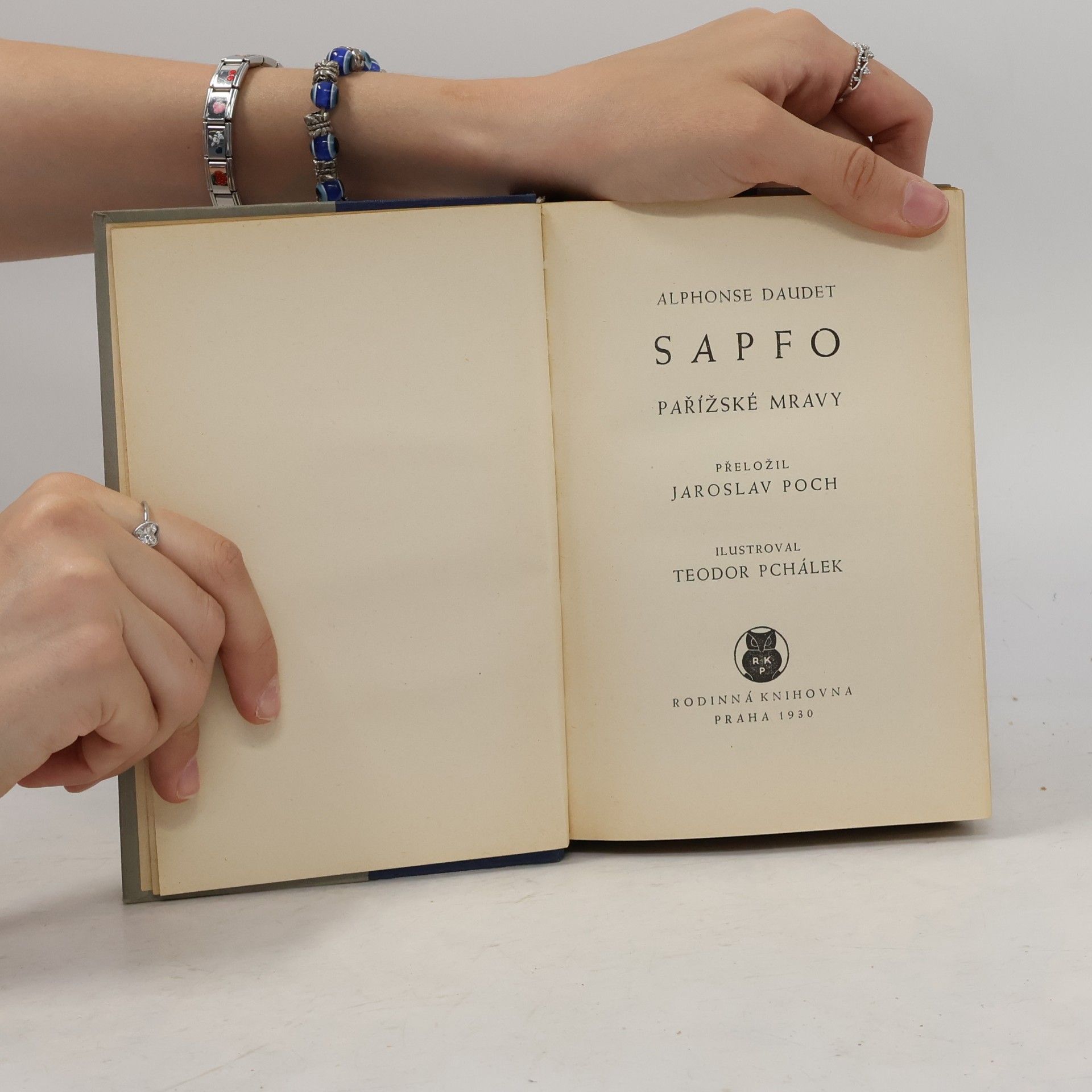 Alphonse Daudet Sapfo. Pařížské mravy