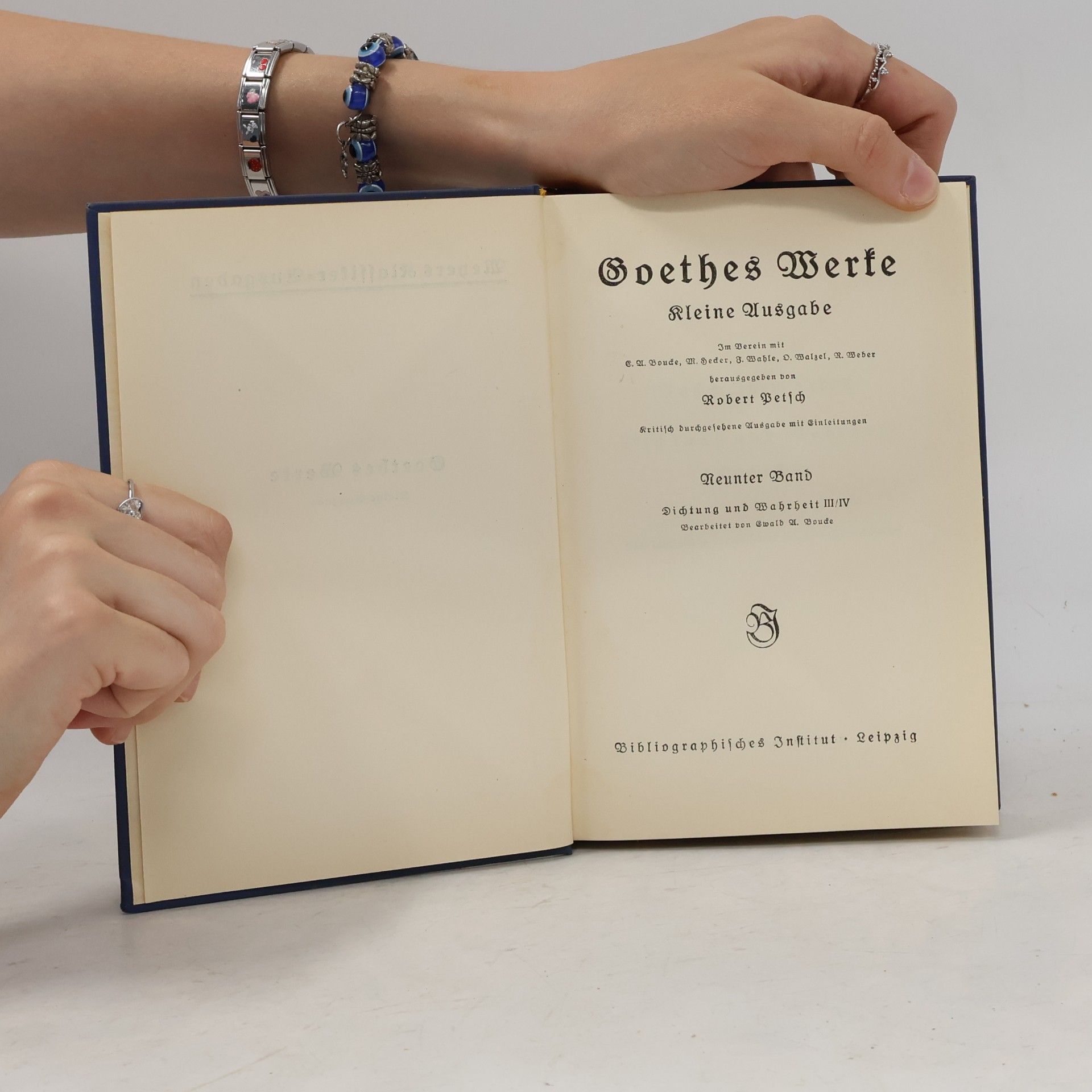 Johann Wolfgang von Goethe Goethes Werke 9