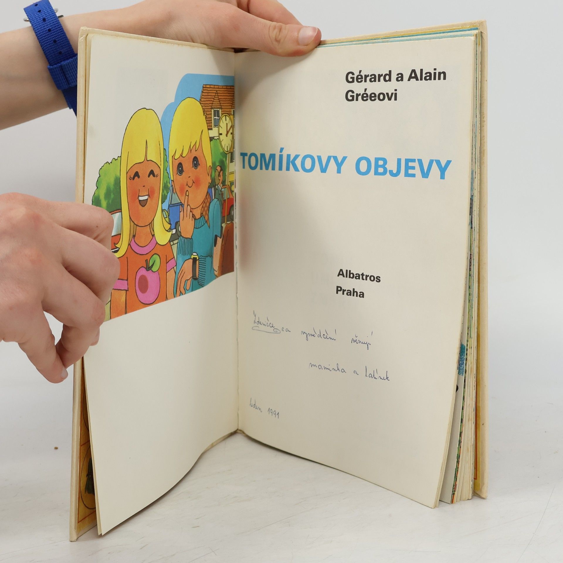 Gérard Grée Tomíkovy objevy