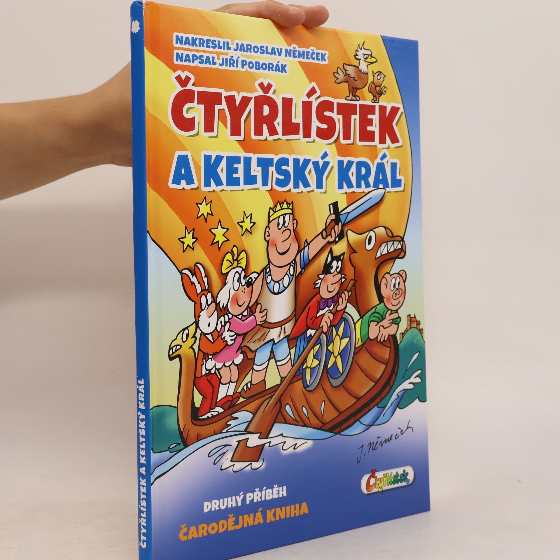 Jaroslav Němeček Čtyřlístek a keltský král