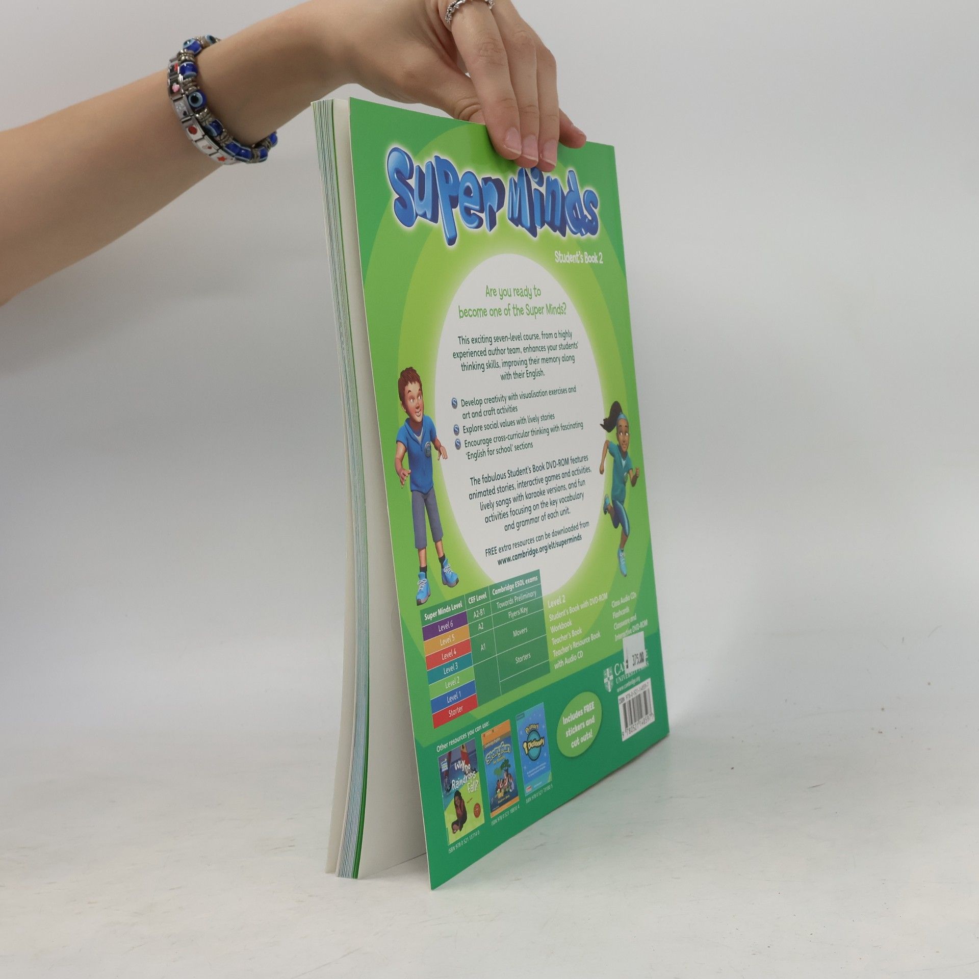 Herbert Puchta Super minds. Student's book 2 with DVD-ROM 2