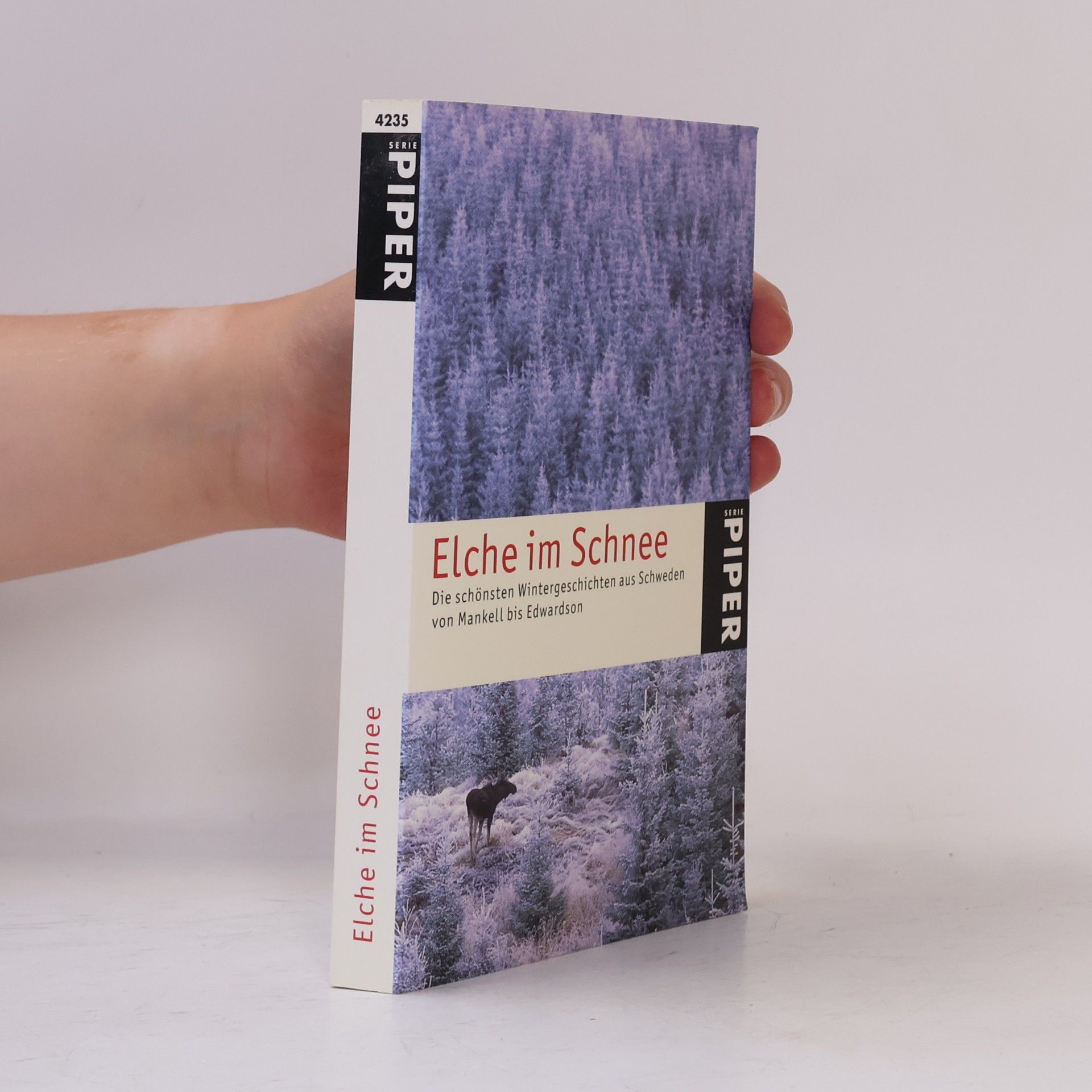 Holger Wolandt Elche im Schnee