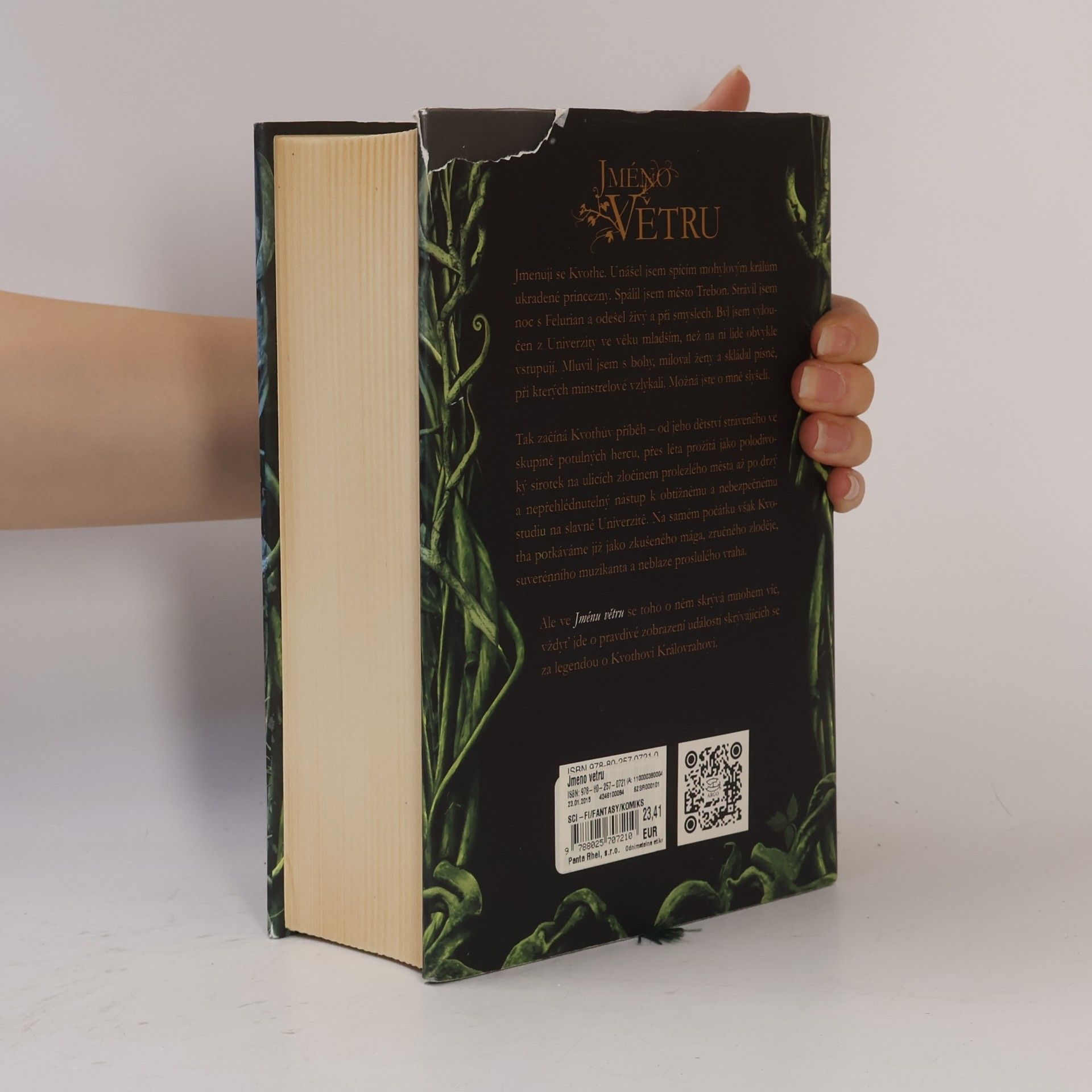 Patrick Rothfuss Jméno větru