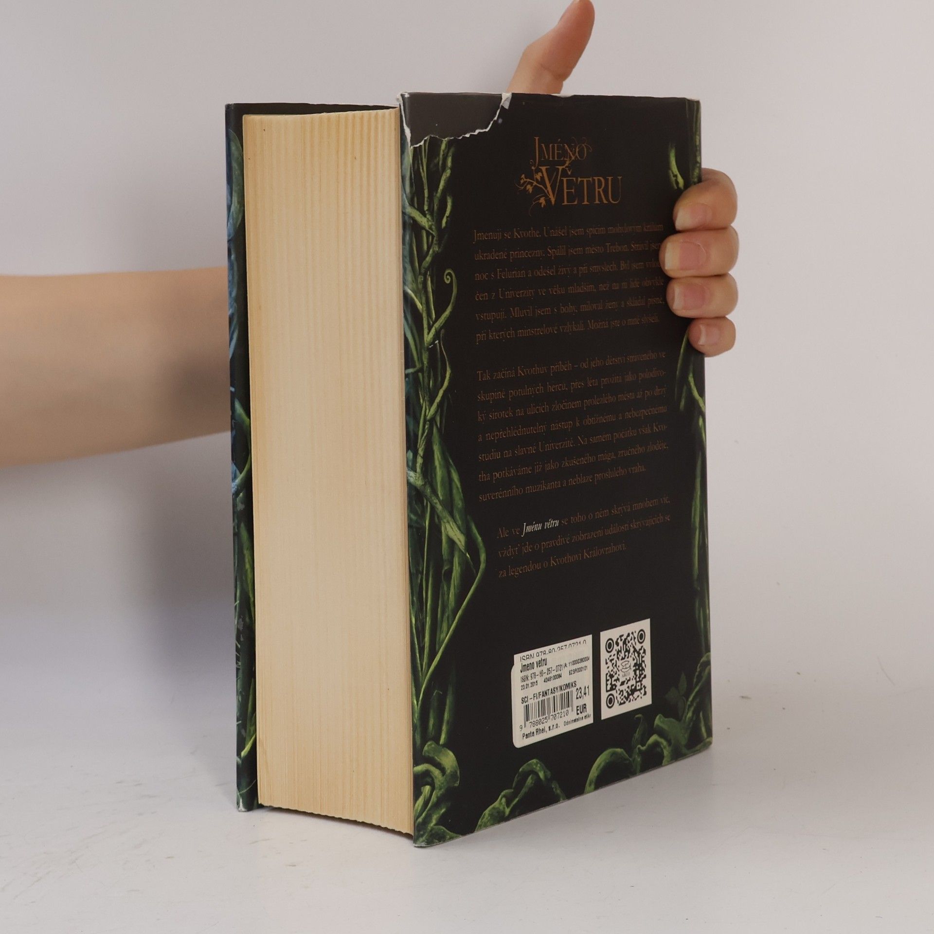 Patrick Rothfuss Jméno větru