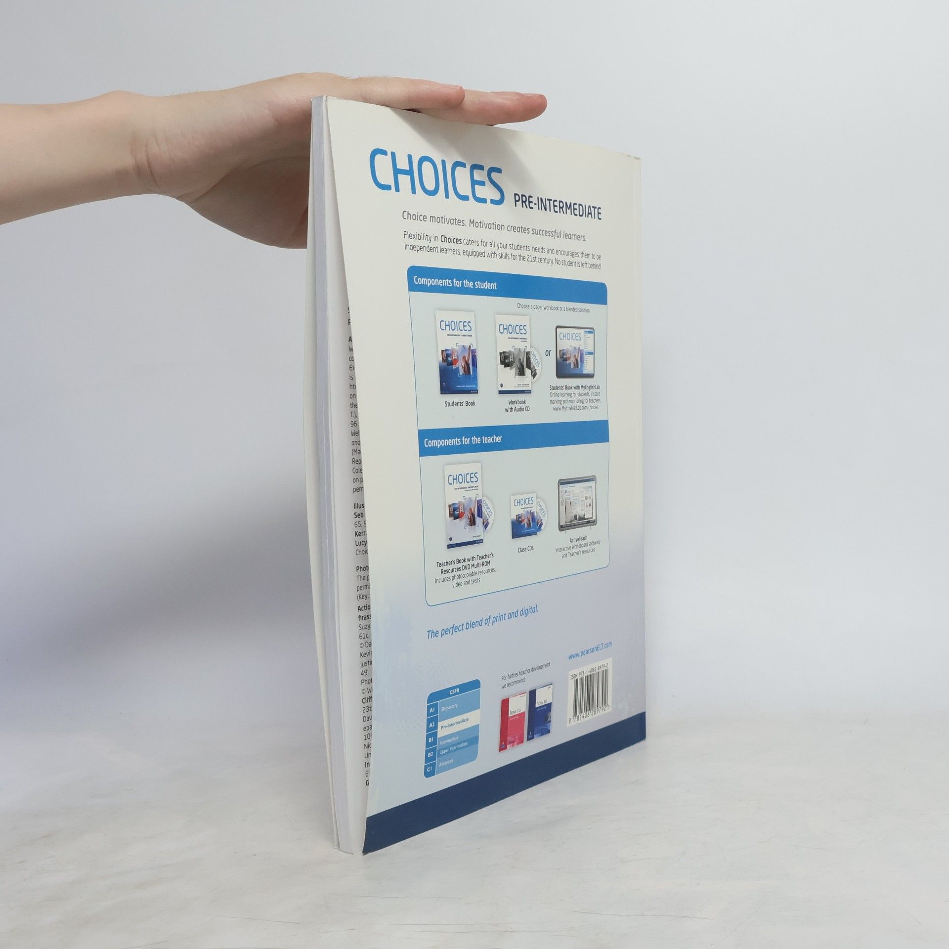 Adrian Tennant Choices. Pre-intermediate. Teacher's book
