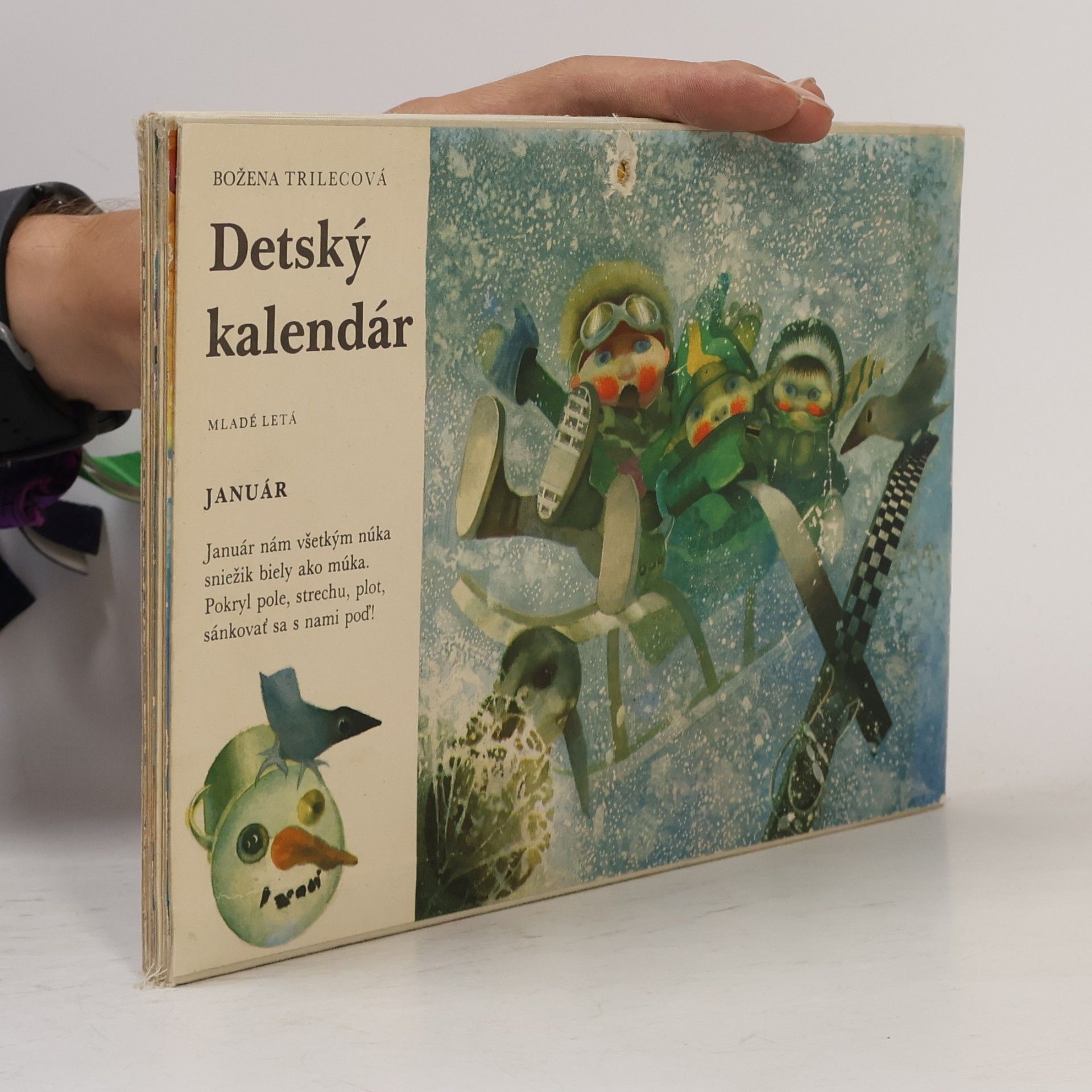 Božena Trilecová Detský kalendár