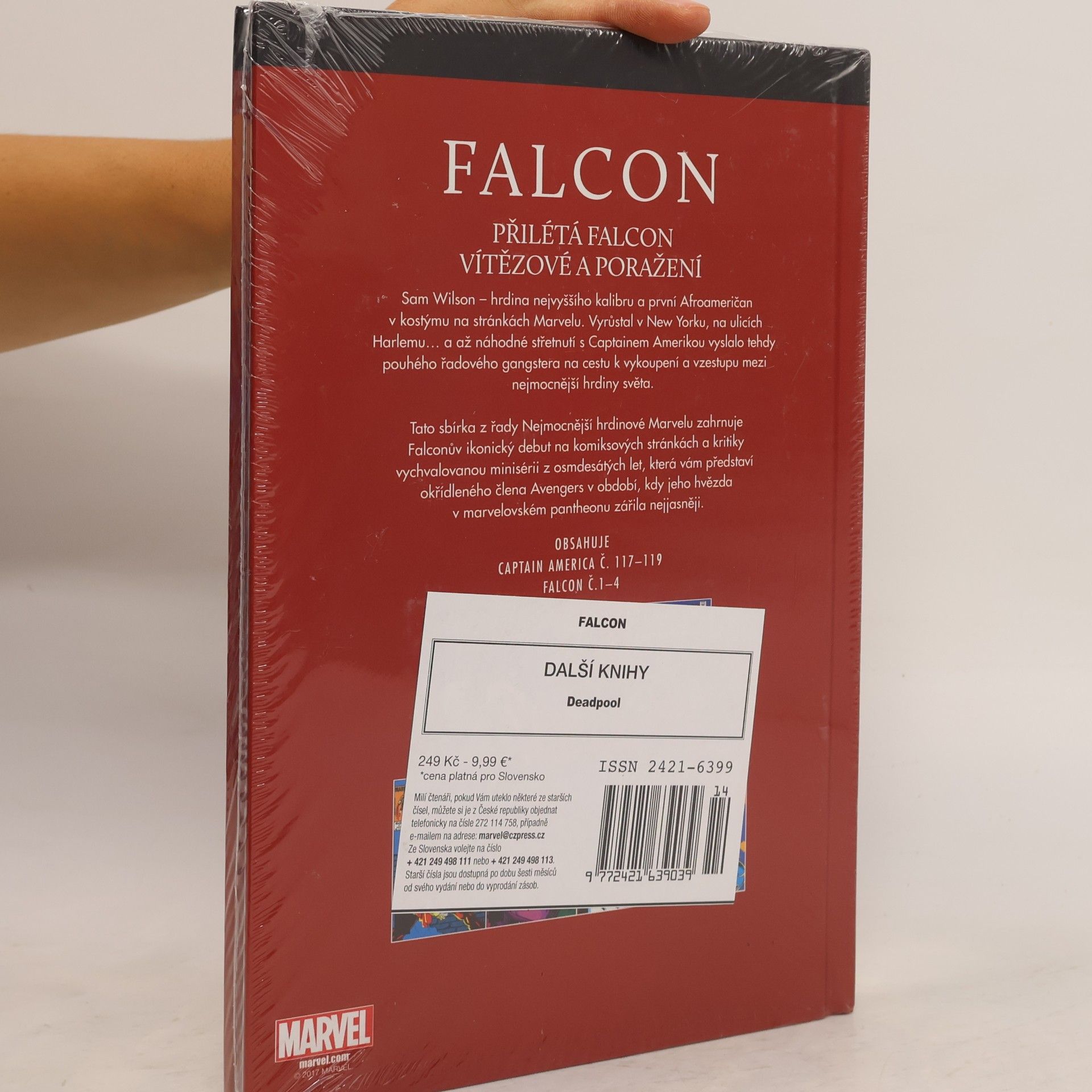 Stan Lee Nejmocnější hrdinové Marvelu. 17. Falcon