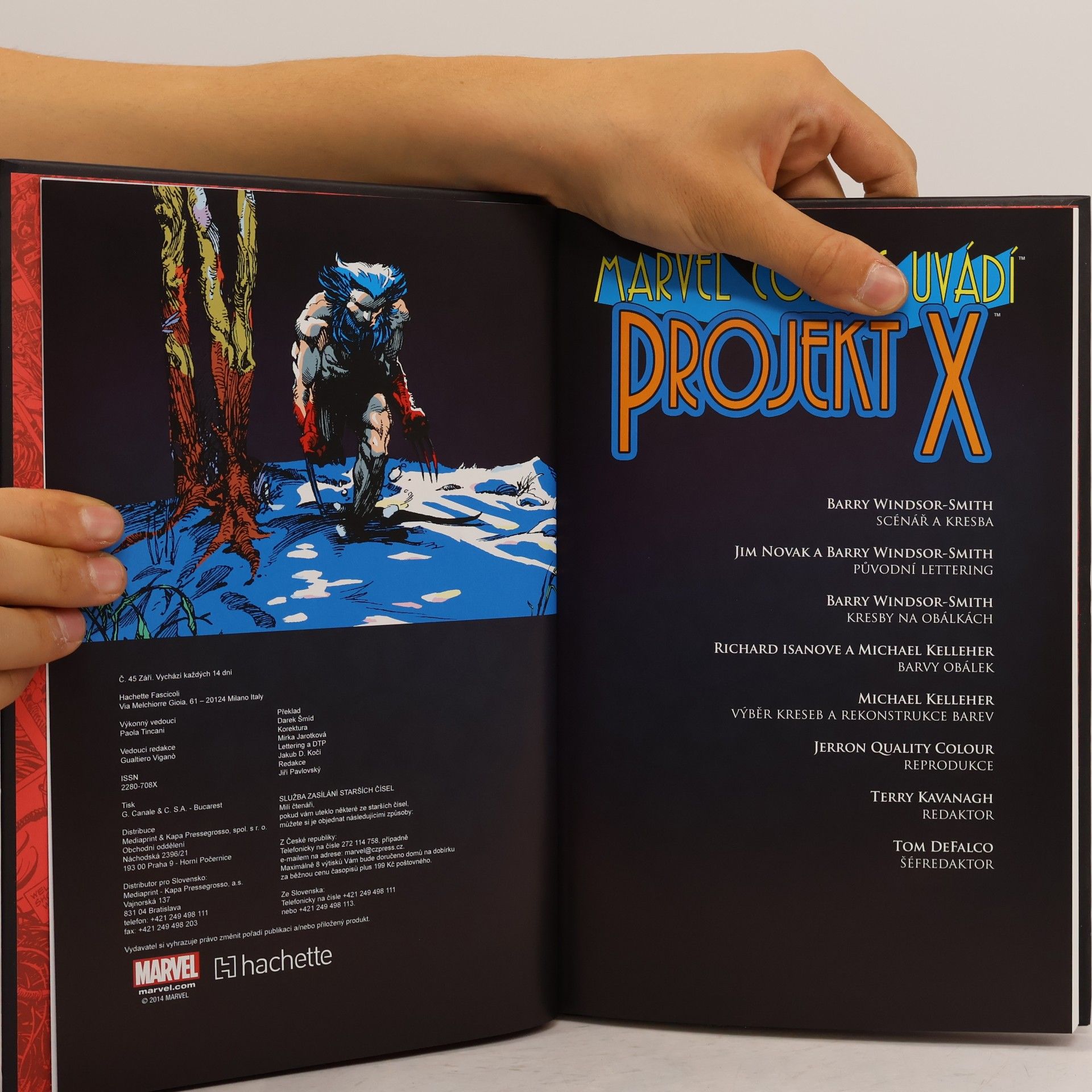 Darek Šmíd Ultimátní komiksový komplet 10. Wolverine. Projekt X