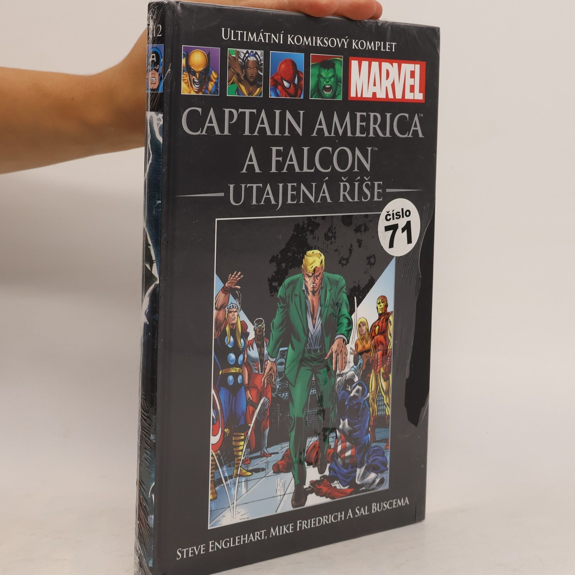 Steve Englehart Ultimátní komiksový komplet Marvel 112. Captain America a Falcon. Utajená říše